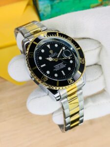 Men Submariner Rotating Bezel Gb Watch Two Tone
