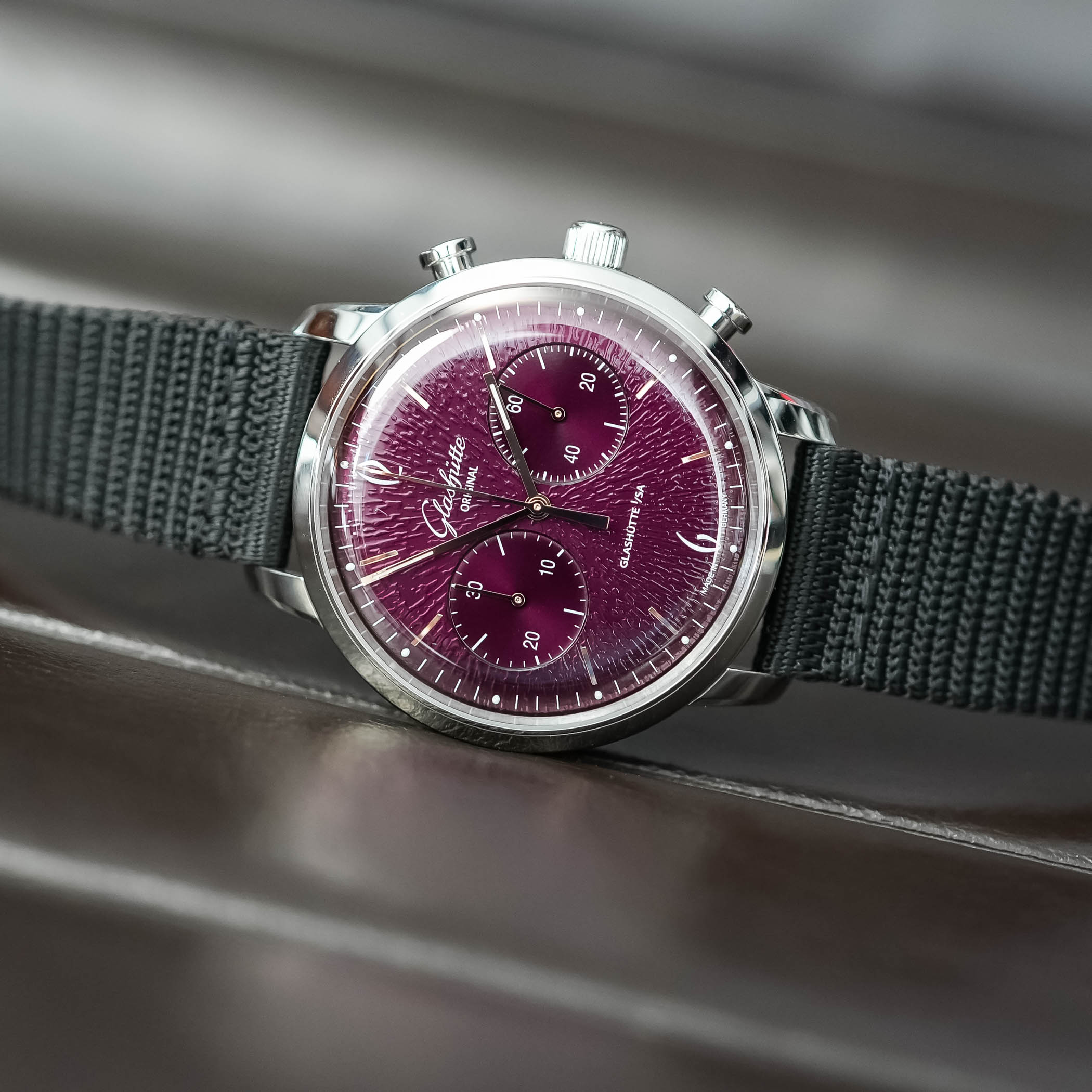 The Glashütte Original Sixties Chronograph Annual Edition Turns Purple For 2026 - Royal Watch Pk