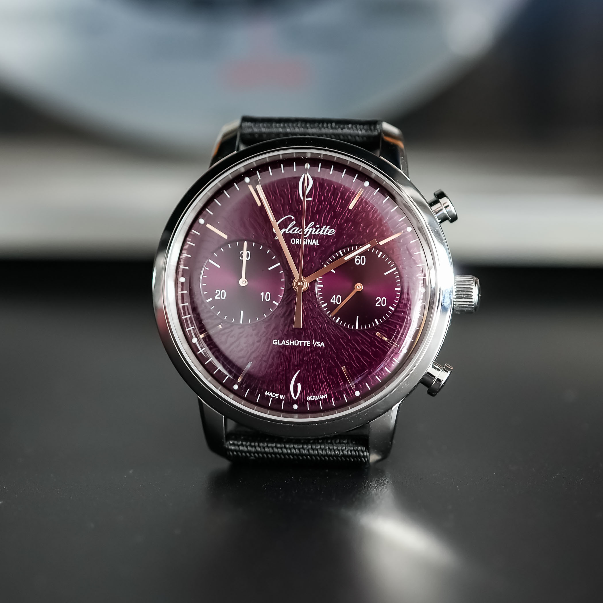 The Glashütte Original Sixties Chronograph Annual Edition Turns Purple For 2026 - Royal Watch Pk