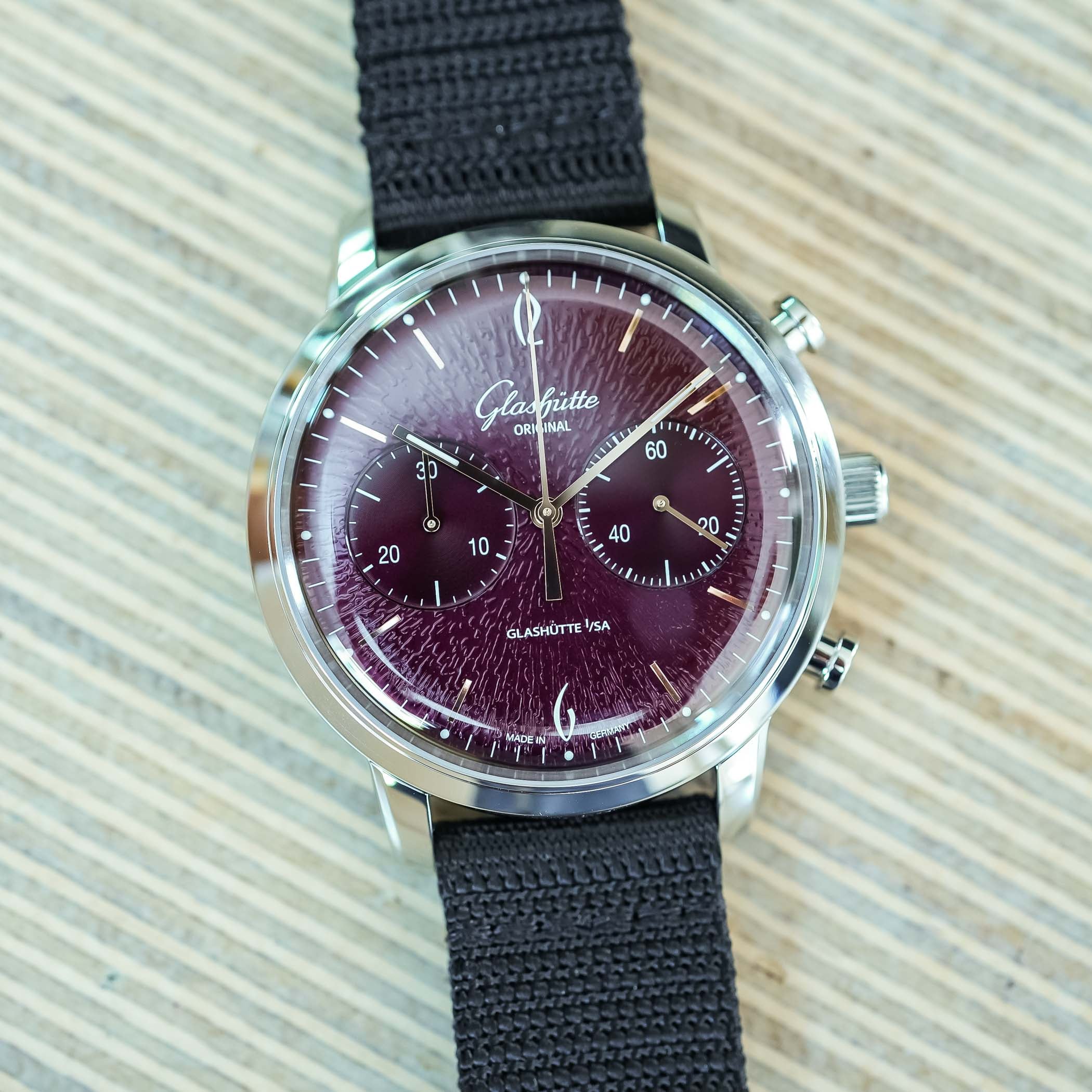 The Glashütte Original Sixties Chronograph Annual Edition Turns Purple For 2026 - Royal Watch Pk