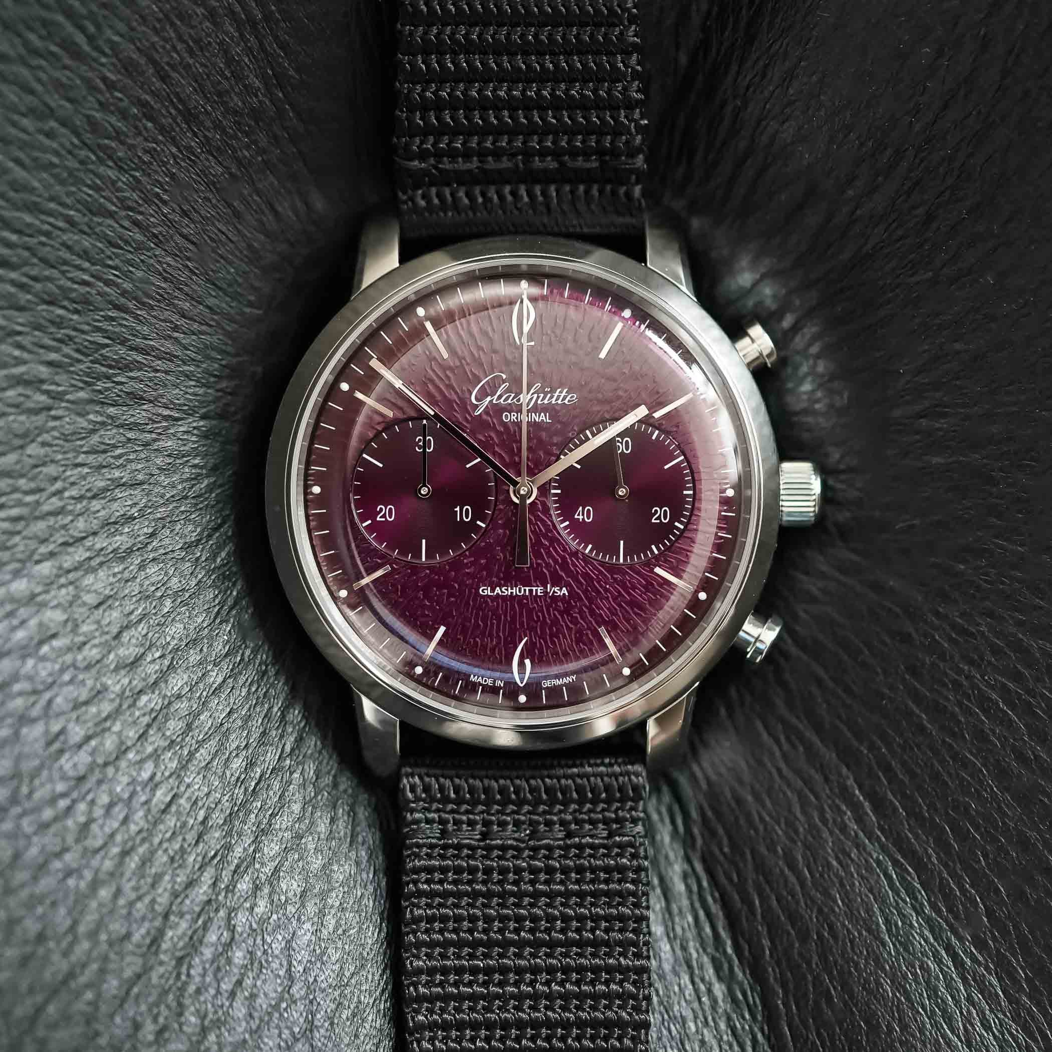 The Glashütte Original Sixties Chronograph Annual Edition Turns Purple For 2026 - Royal Watch Pk