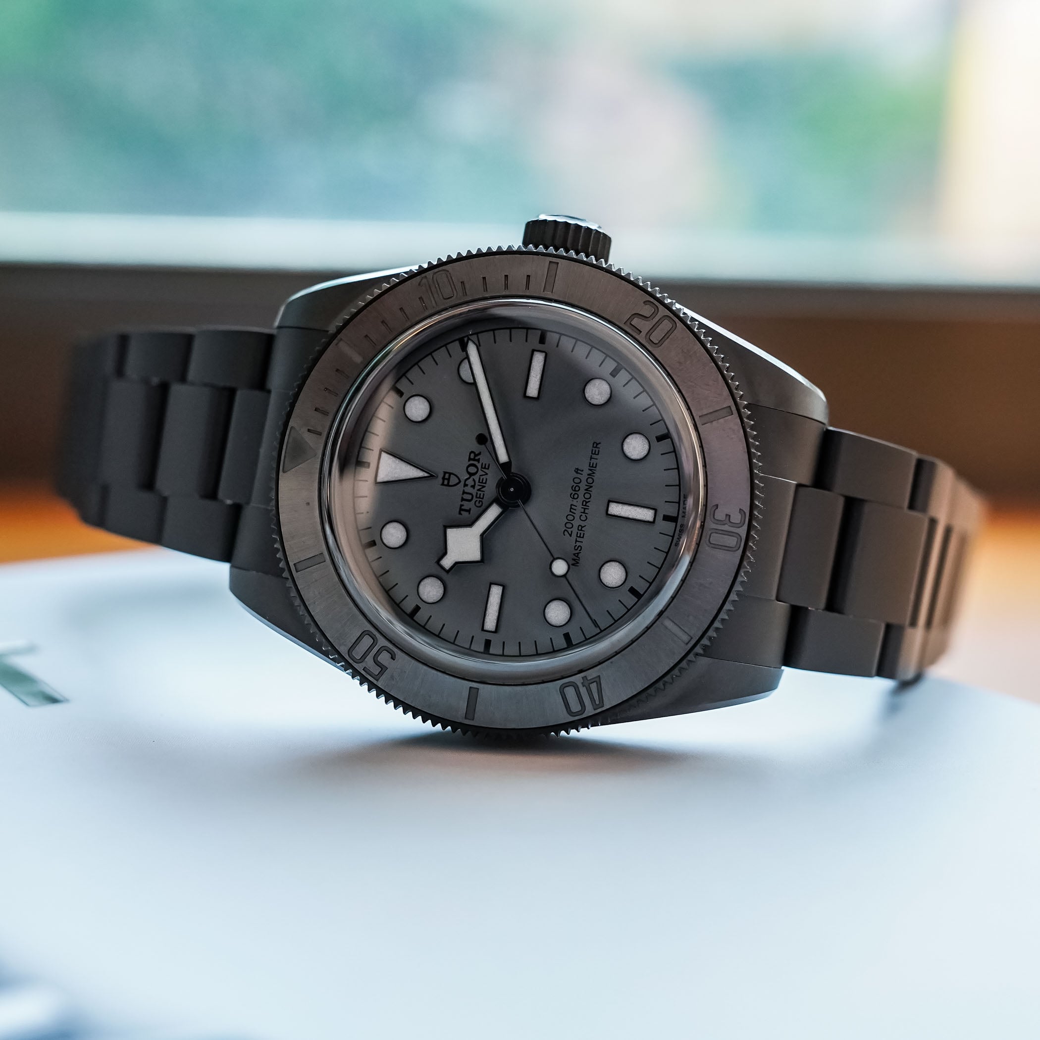 The New Tudor Black Bay Ceramic On Full Ceramic Bracelet The New Tudor Black Bay Ceramic On Full Ceramic Bracelet - Royal Watch Pk