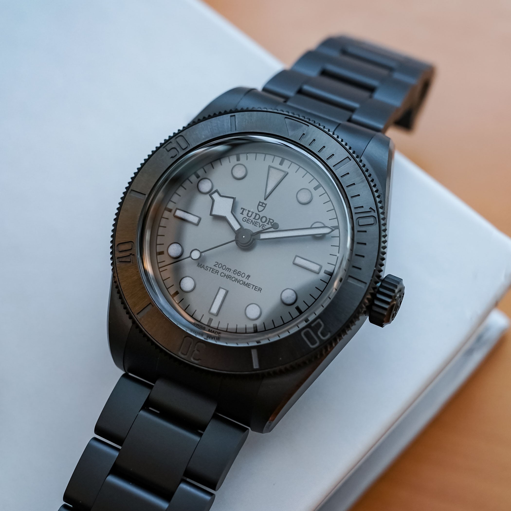 The New Tudor Black Bay Ceramic On Full Ceramic Bracelet The New Tudor Black Bay Ceramic On Full Ceramic Bracelet - Royal Watch Pk