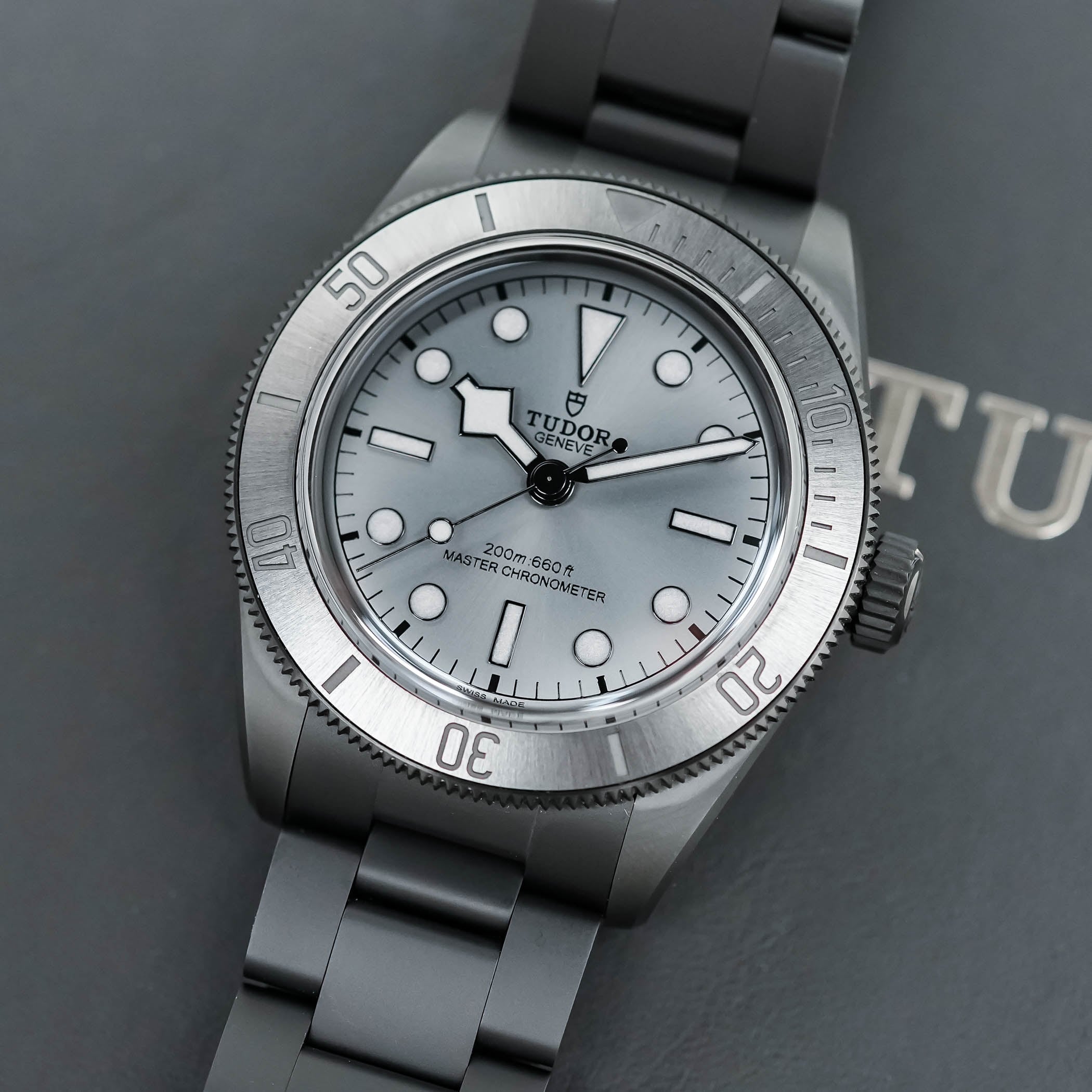 The New Tudor Black Bay Ceramic On Full Ceramic Bracelet The New Tudor Black Bay Ceramic On Full Ceramic Bracelet - Royal Watch Pk