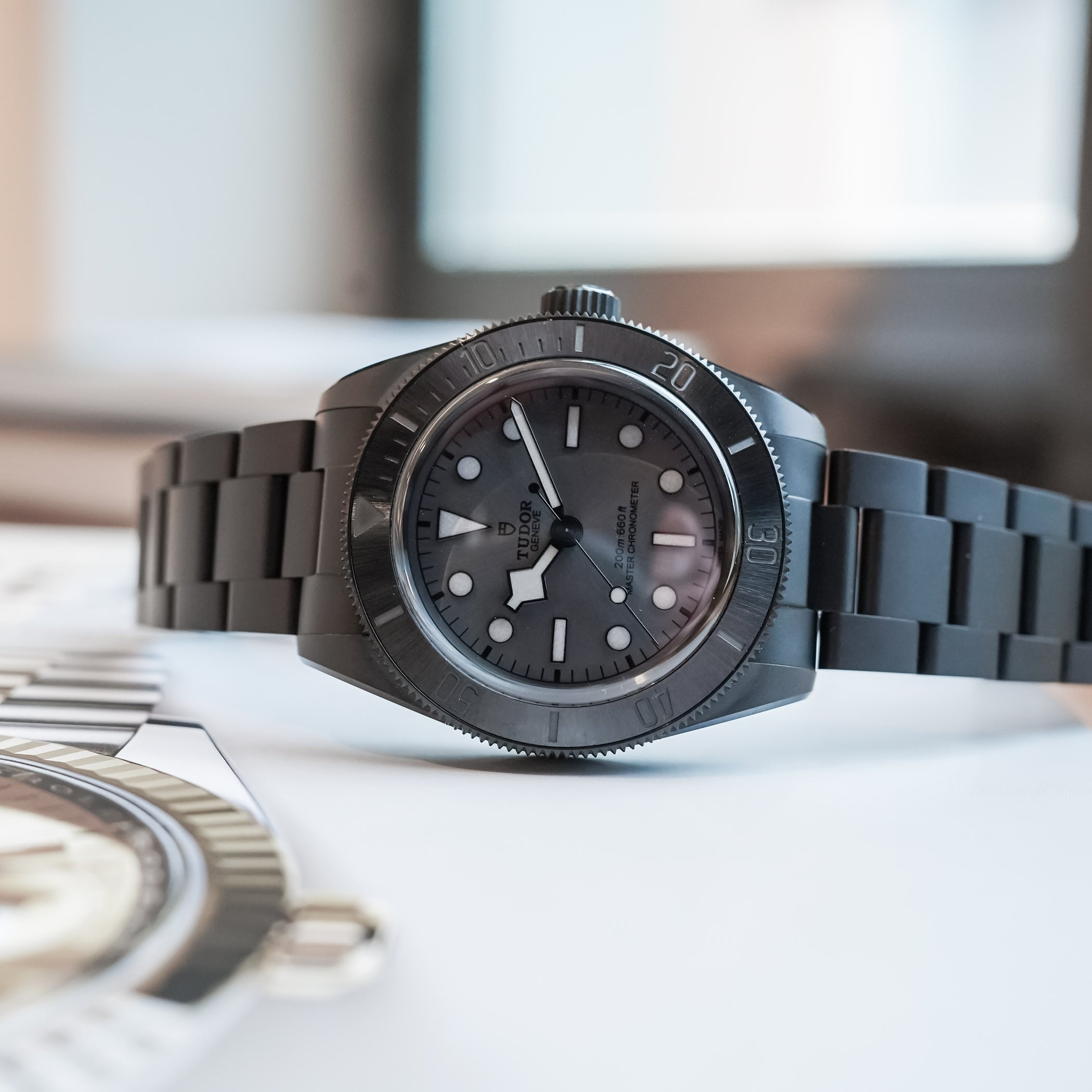 The New Tudor Black Bay Ceramic On Full Ceramic Bracelet The New Tudor Black Bay Ceramic On Full Ceramic Bracelet - Royal Watch Pk