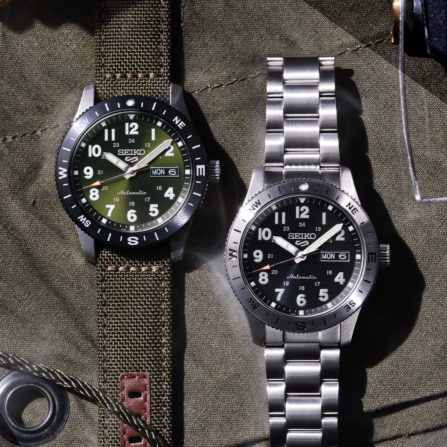 The New Seiko 5 Sports Field Series With Compass Bezel - Royal Watch Pk