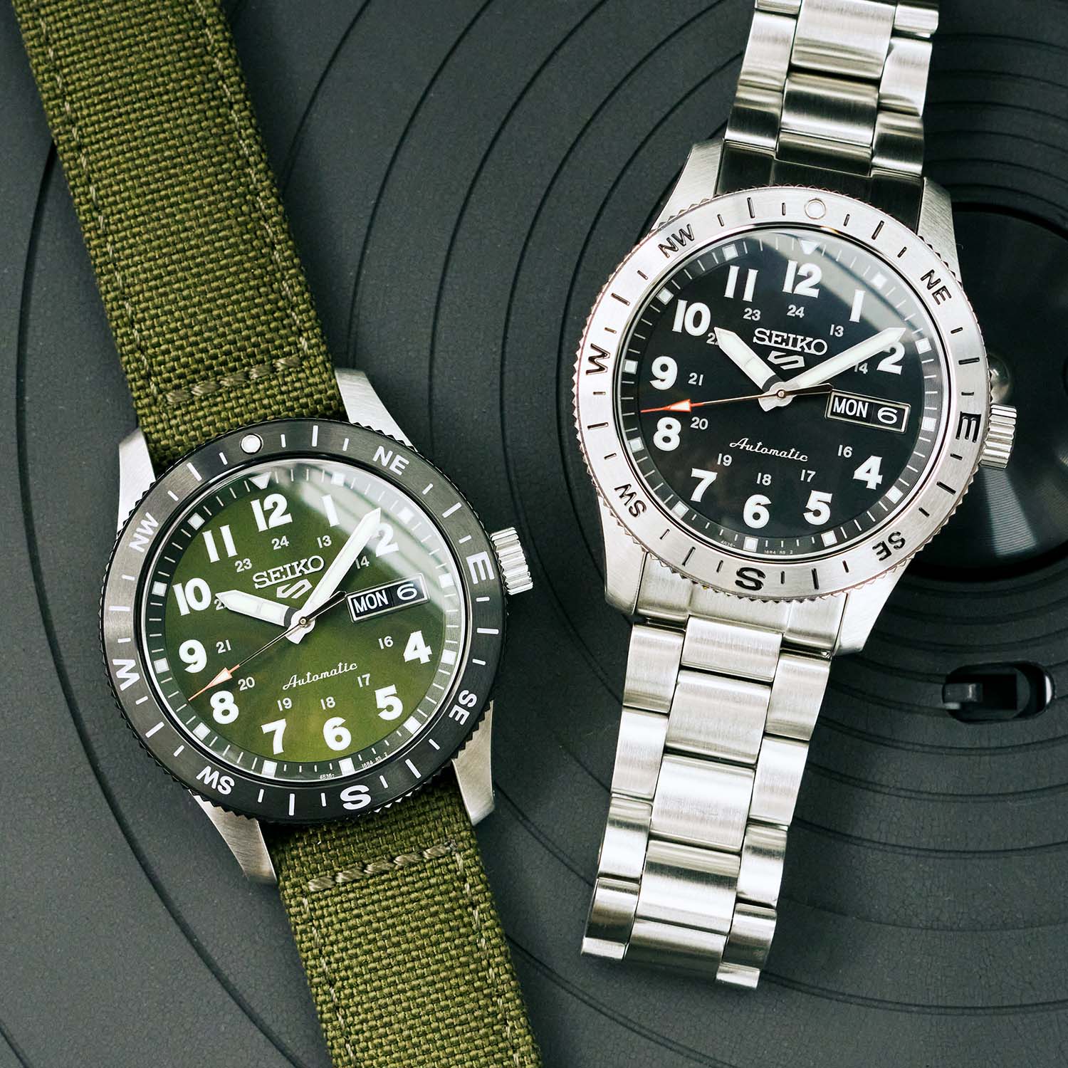 The New Seiko 5 Sports Field Series With Compass Bezel - Royal Watch Pk