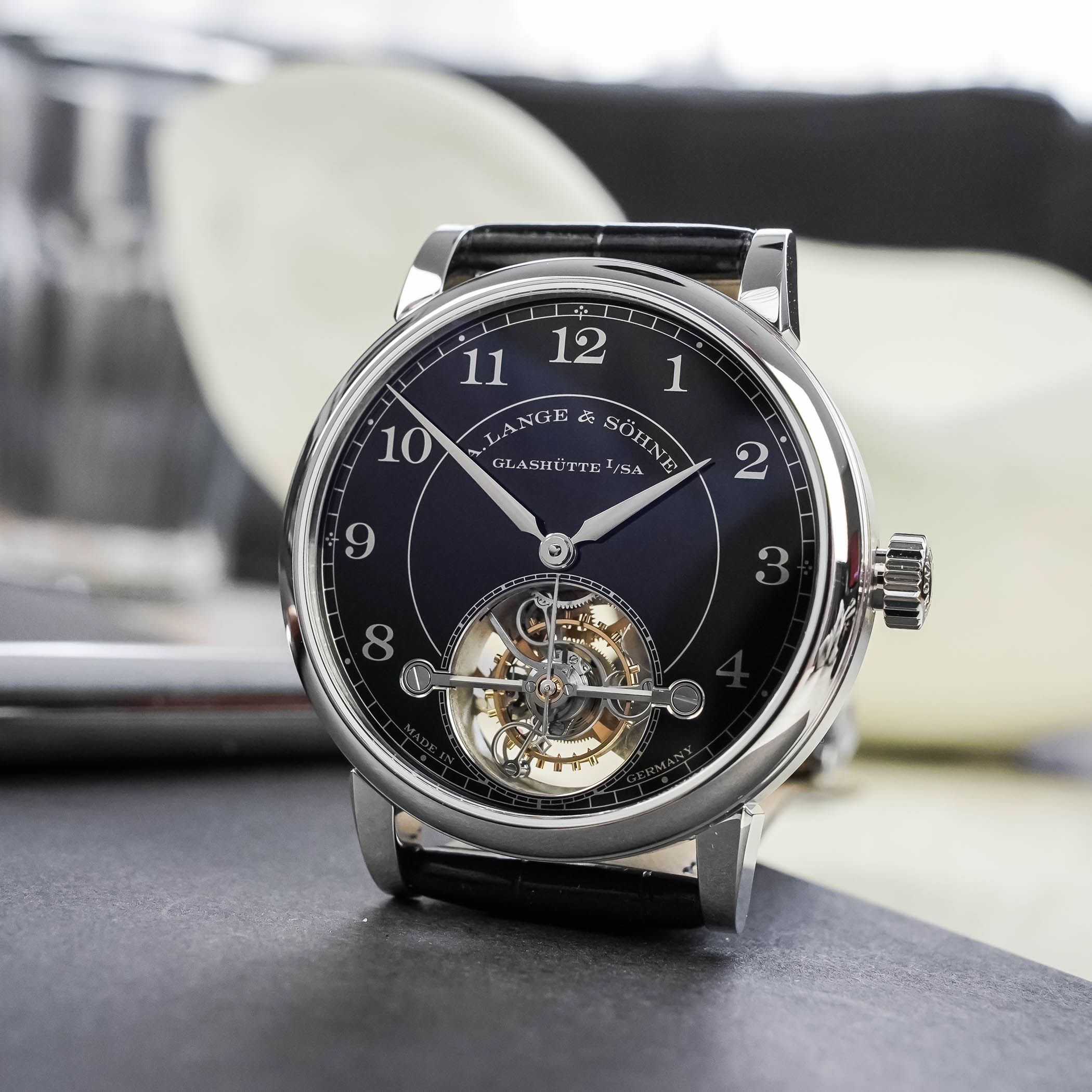 A. Lange & Söhne’S Brilliant 1815 Tourbillon In Platinum, Up-Close A. Lange & Söhne’S Brilliant 1815 Tourbillon In Platinum, Up-Close - Royal Watch Pk