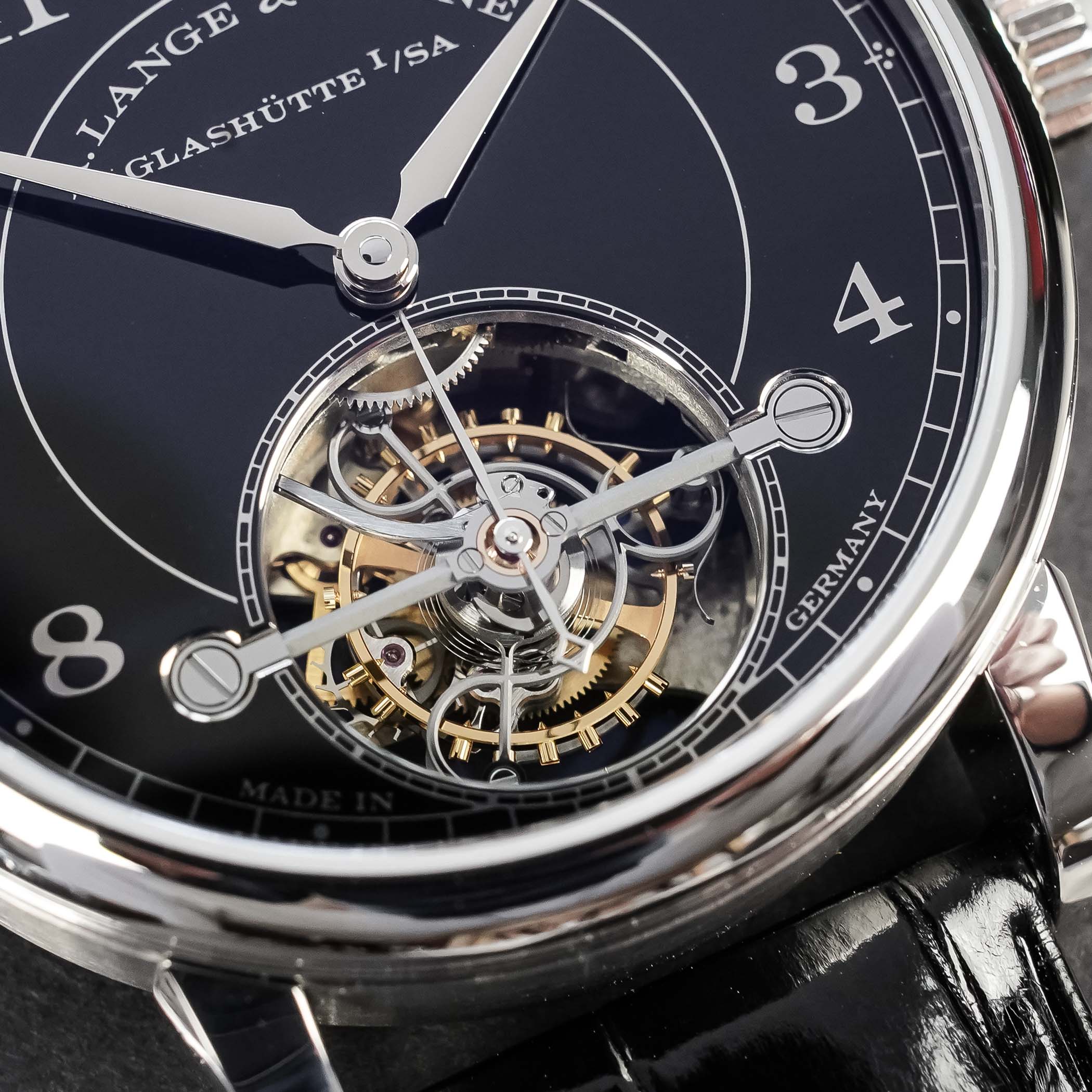 A. Lange & Söhne’S Brilliant 1815 Tourbillon In Platinum, Up-Close A. Lange & Söhne’S Brilliant 1815 Tourbillon In Platinum, Up-Close - Royal Watch Pk