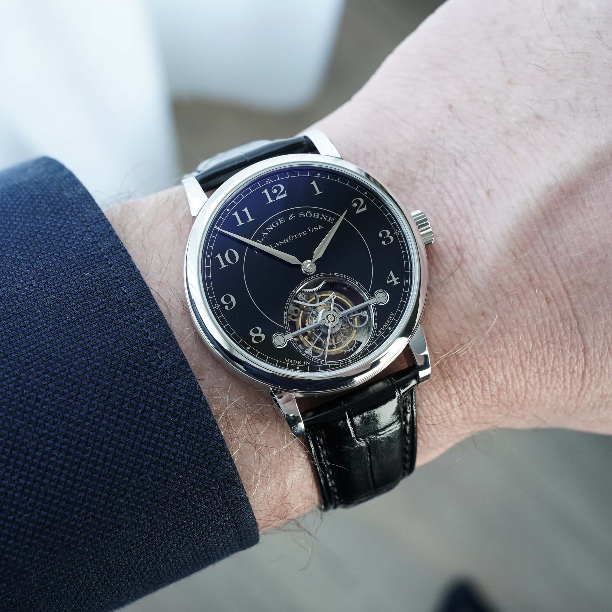 A. Lange & Söhne’S Brilliant 1815 Tourbillon In Platinum, Up-Close A. Lange & Söhne’S Brilliant 1815 Tourbillon In Platinum, Up-Close - Royal Watch Pk