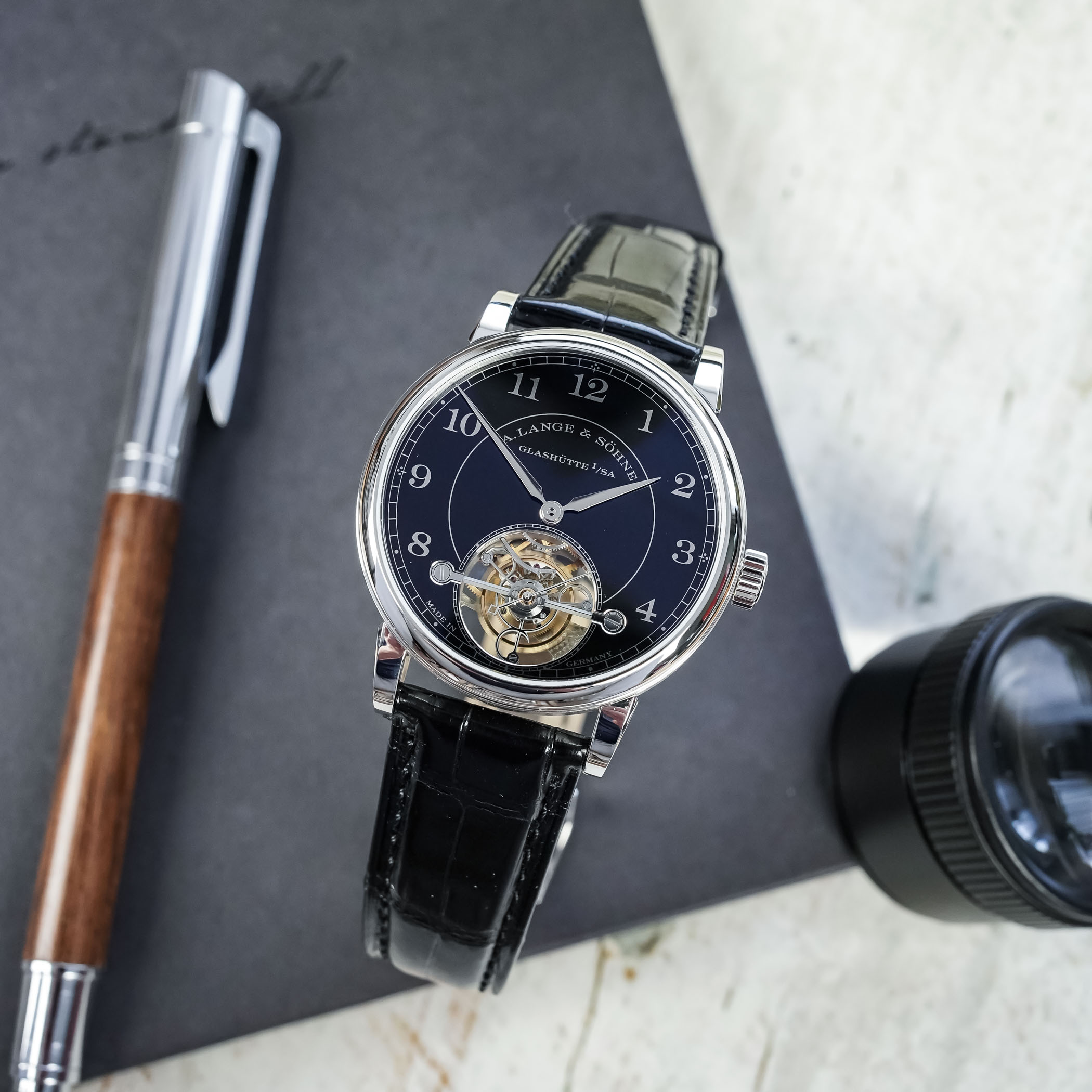 A. Lange & Söhne’S Brilliant 1815 Tourbillon In Platinum, Up-Close A. Lange & Söhne’S Brilliant 1815 Tourbillon In Platinum, Up-Close - Royal Watch Pk