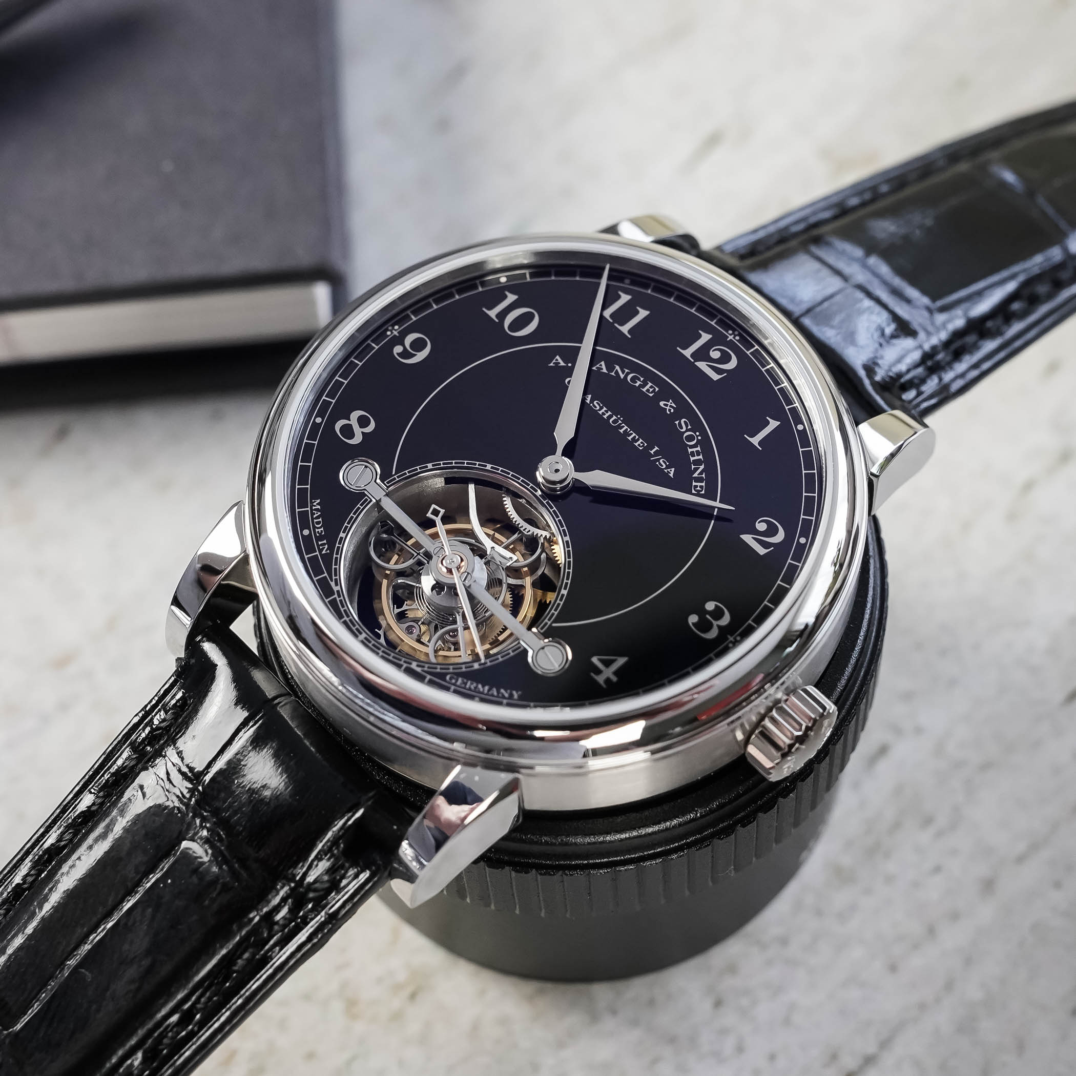 A. Lange & Söhne’S Brilliant 1815 Tourbillon In Platinum, Up-Close A. Lange & Söhne’S Brilliant 1815 Tourbillon In Platinum, Up-Close - Royal Watch Pk