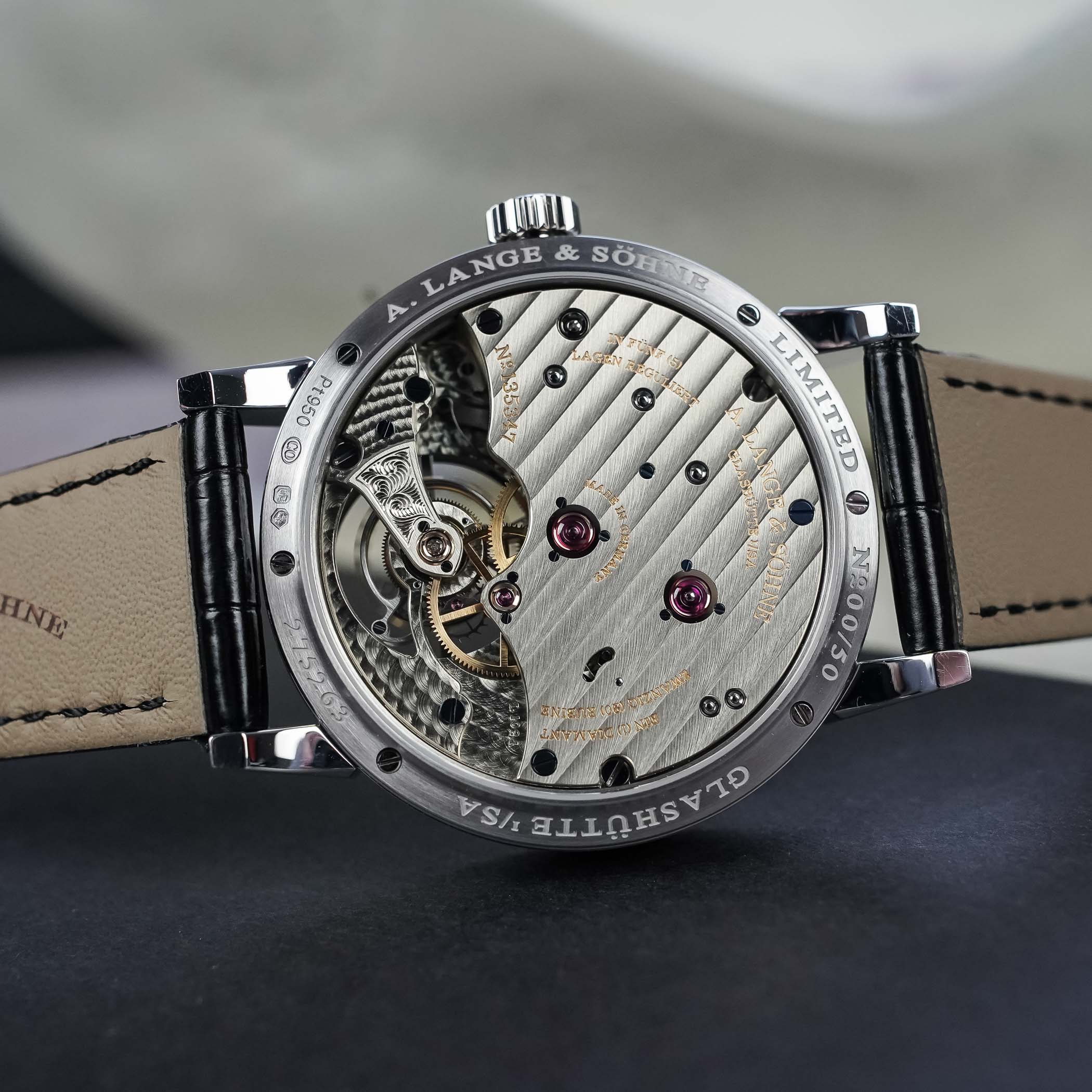 A. Lange & Söhne’S Brilliant 1815 Tourbillon In Platinum, Up-Close A. Lange & Söhne’S Brilliant 1815 Tourbillon In Platinum, Up-Close - Royal Watch Pk