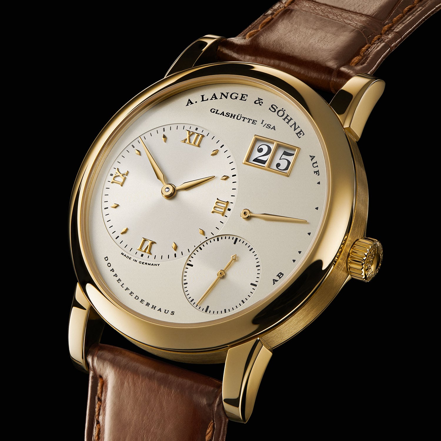 The A. Lange & Söhne Lange 1 Daymatic Honeygold (Incl. Video) - Royal Watch Pk