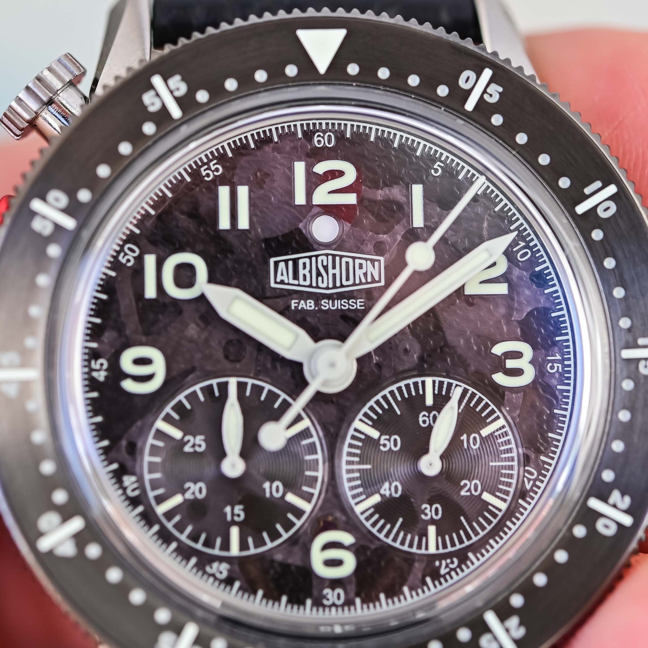 Albishorn Type X-Graph Type 10 Transparent Polycarbonate Dial Chronograph - Review - 4 Albishorn Type X-Graph Type 10 Transparent Polycarbonate Dial Chronograph - Review - 4