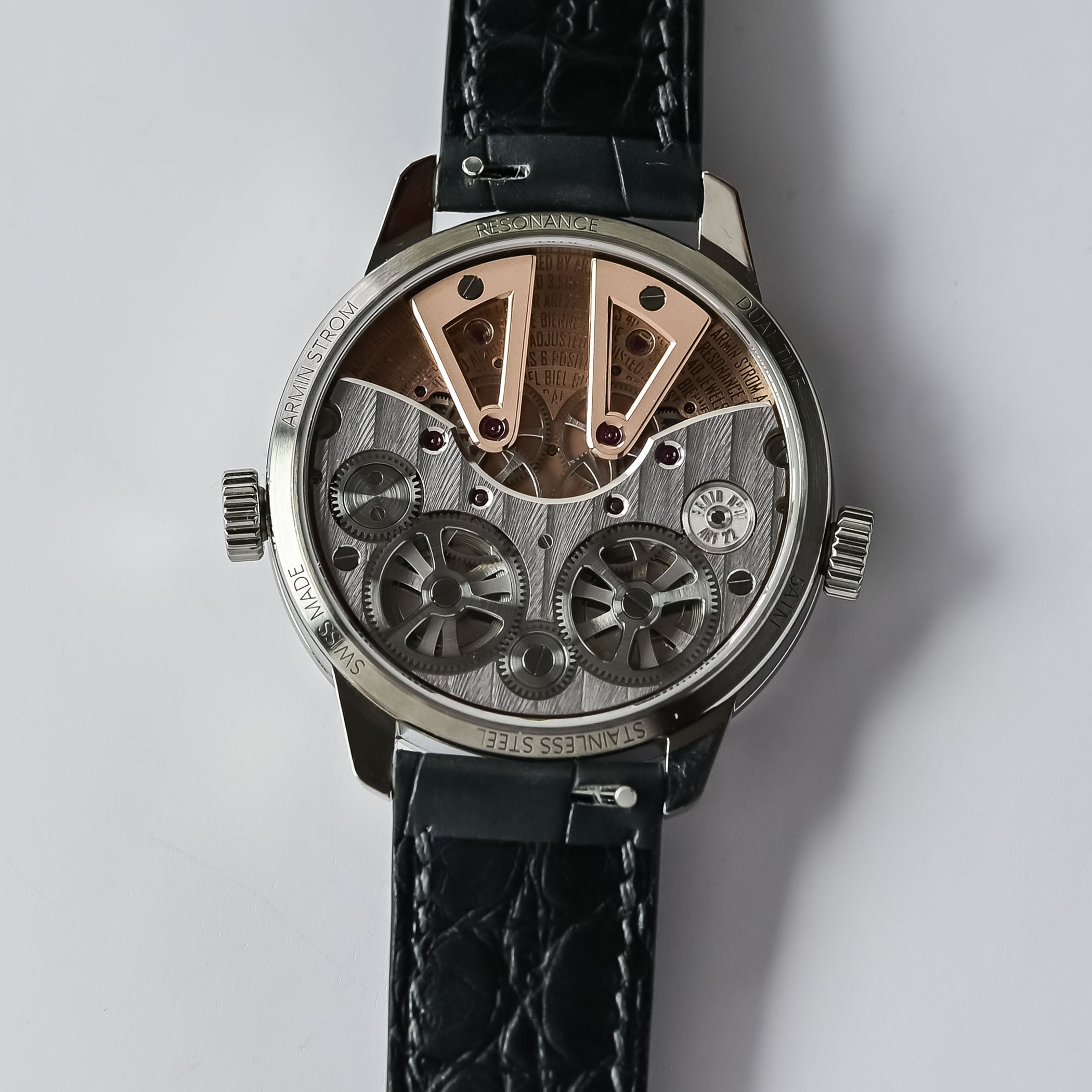 The Armin Strom Dual Time Gmt Resonance Aventurine (Incl. Video) The Armin Strom Dual Time Gmt Resonance Aventurine (Incl. Video) - Royal Watch Pk