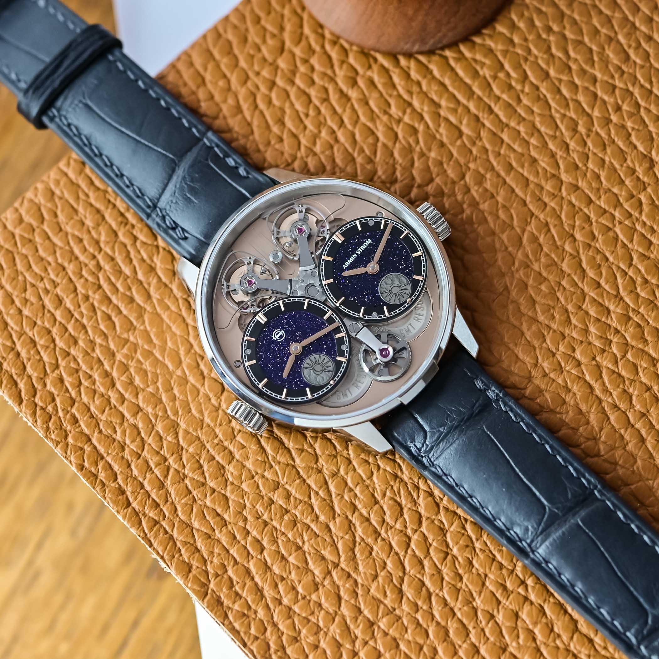 The Armin Strom Dual Time Gmt Resonance Aventurine (Incl. Video) The Armin Strom Dual Time Gmt Resonance Aventurine (Incl. Video) - Royal Watch Pk