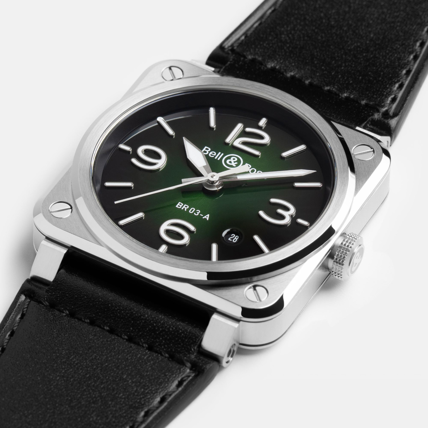 The New Bell & Ross Br-03 Green Steel - Royal Watch Pk