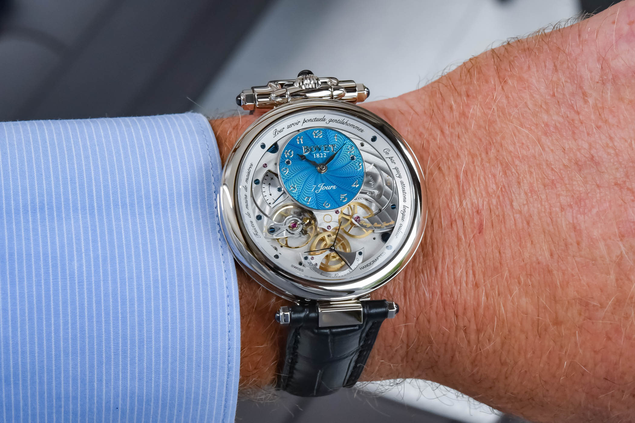 Bovet Monsieur Bovet Turquoise Dial