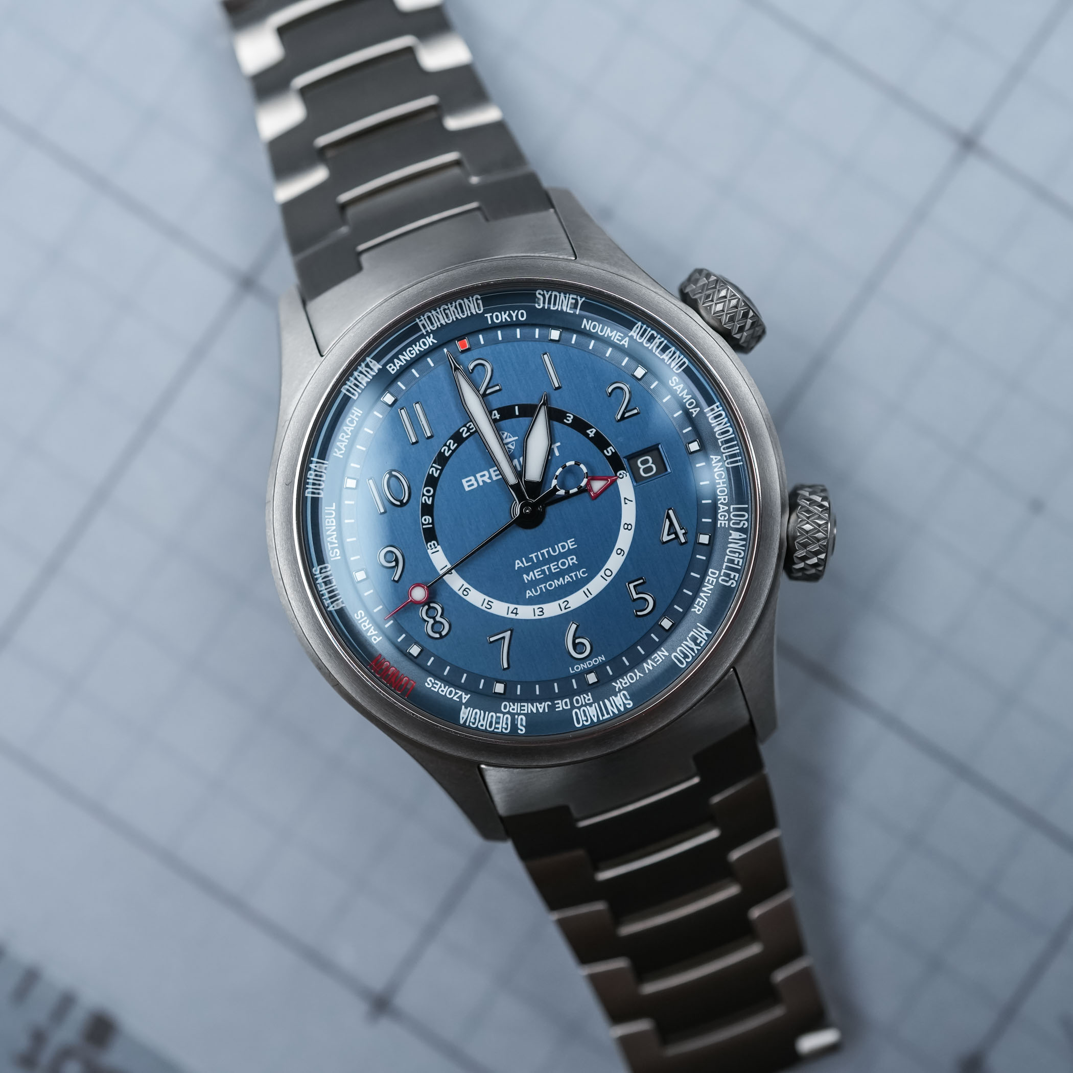The Bremont Altitude Air Force Blue Capsule Collection, Including A New Mb Meteor Time Zones The Bremont Altitude Air Force Blue Capsule Collection, Including A New Mb Meteor Time Zones - Royal Watch Pk