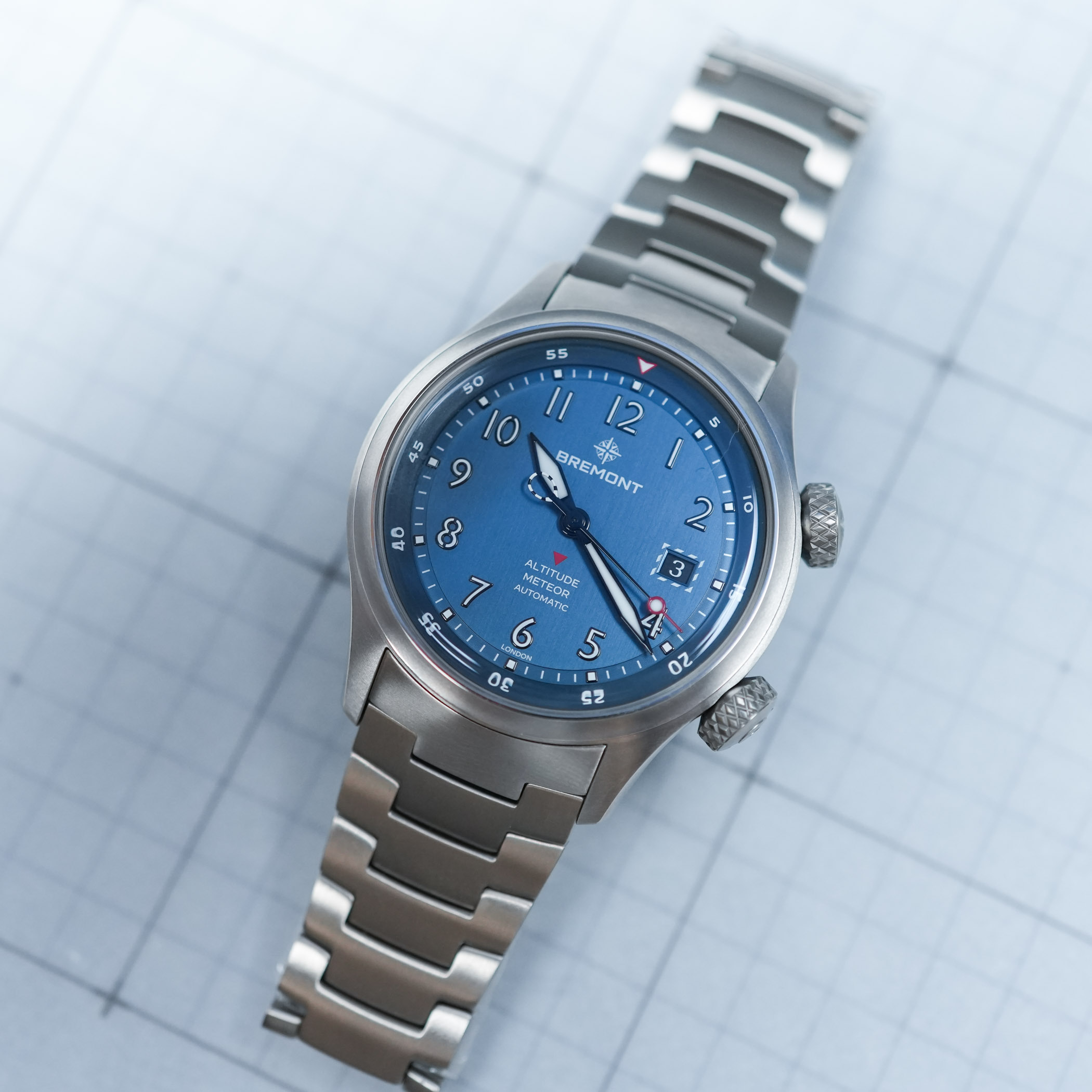 The Bremont Altitude Air Force Blue Capsule Collection, Including A New Mb Meteor Time Zones The Bremont Altitude Air Force Blue Capsule Collection, Including A New Mb Meteor Time Zones - Royal Watch Pk
