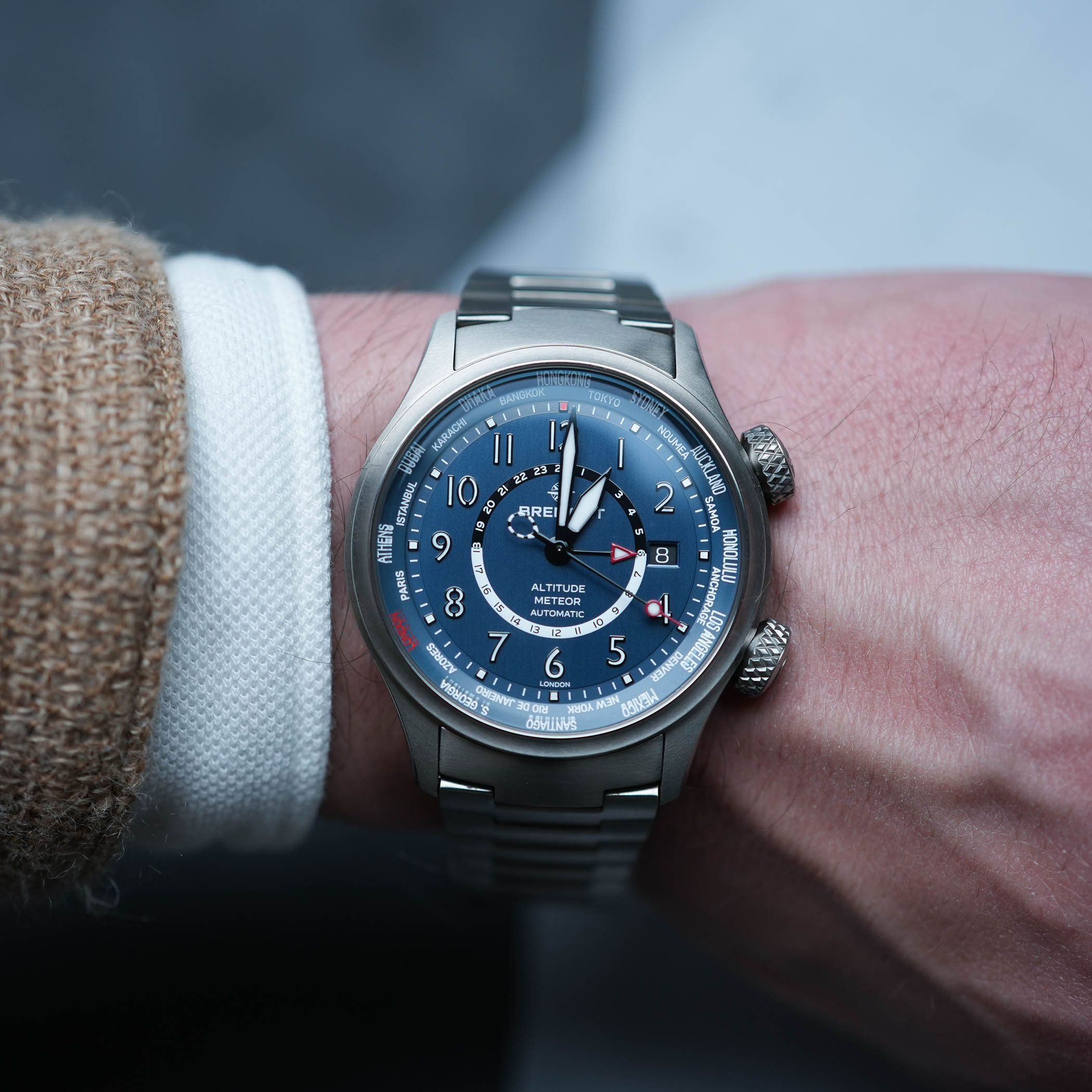 The Bremont Altitude Air Force Blue Capsule Collection, Including A New Mb Meteor Time Zones The Bremont Altitude Air Force Blue Capsule Collection, Including A New Mb Meteor Time Zones - Royal Watch Pk