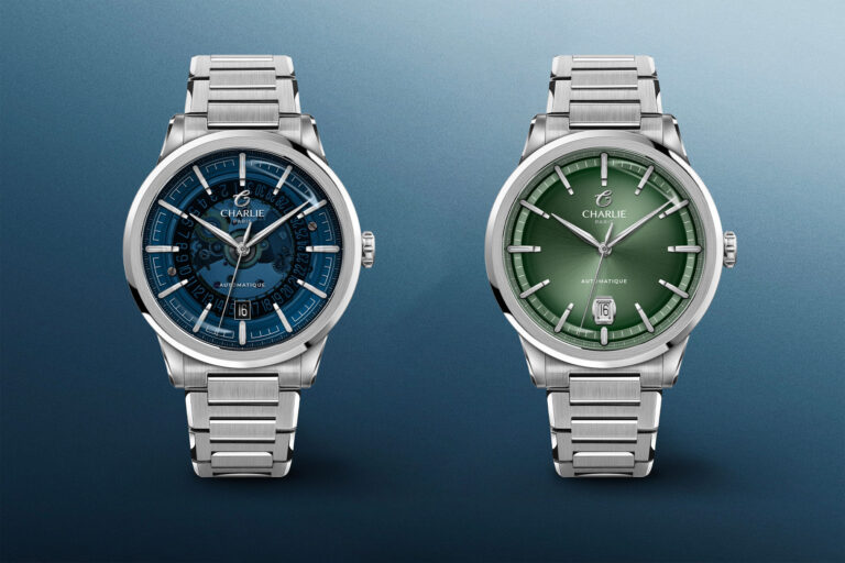 The Updated Charlie Paris Alliance Collection, Now With Sapphire Dial Models