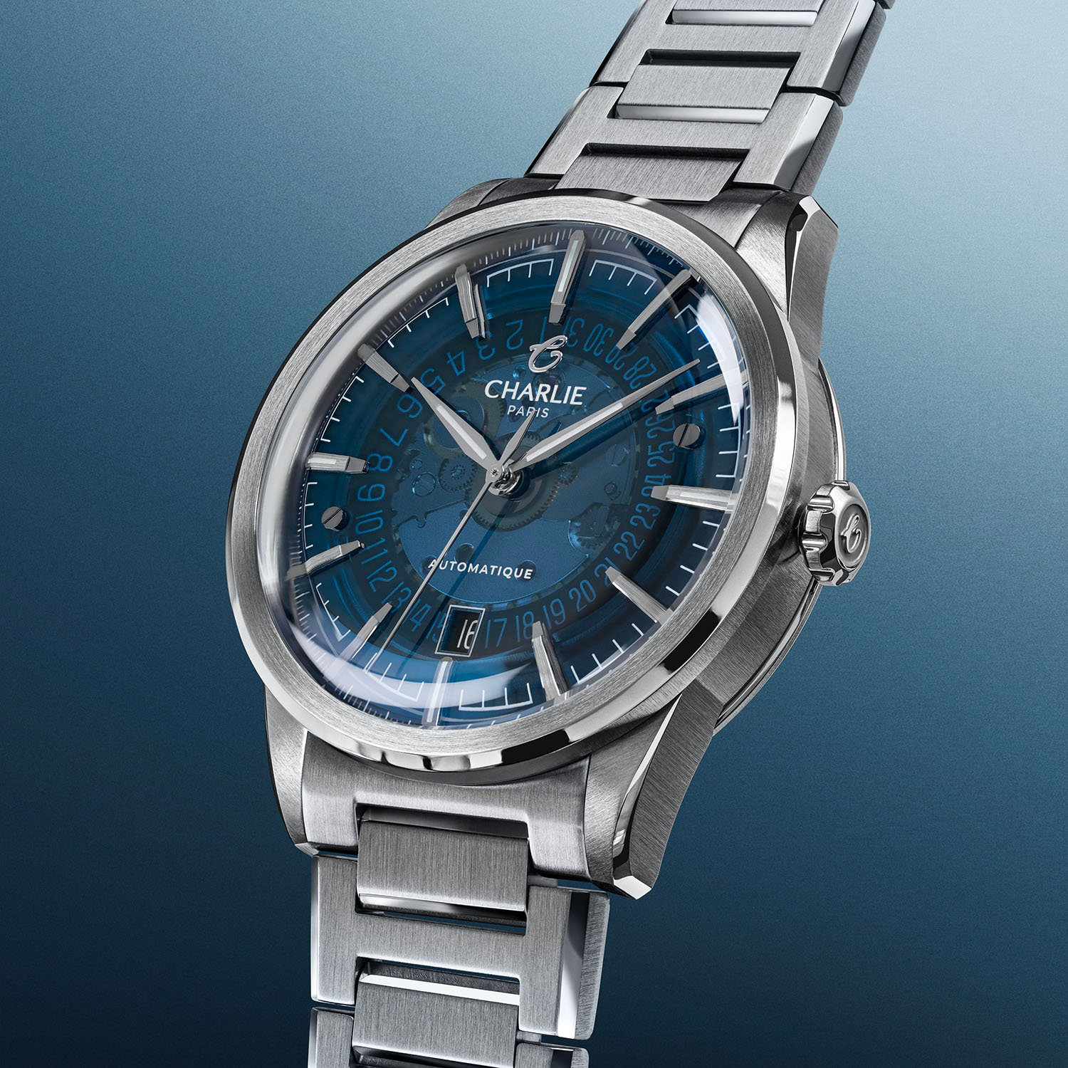 The Updated Charlie Paris Alliance Collection, Now With Sapphire Dial Models - Royal Watch Pk