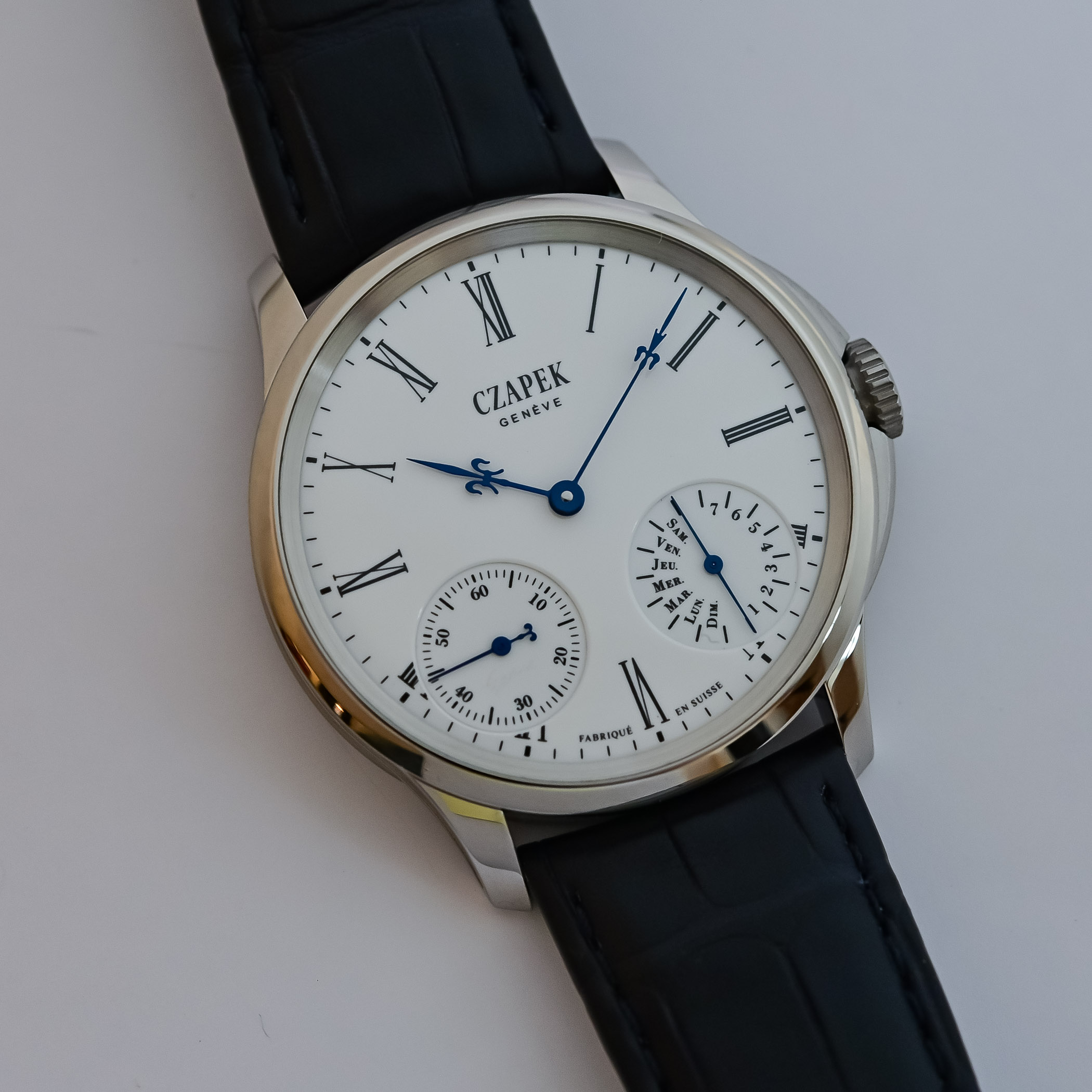 Czapek Quai Des Bergues Sursum Corda Enamel 180Th Anniverasry - Review - 4