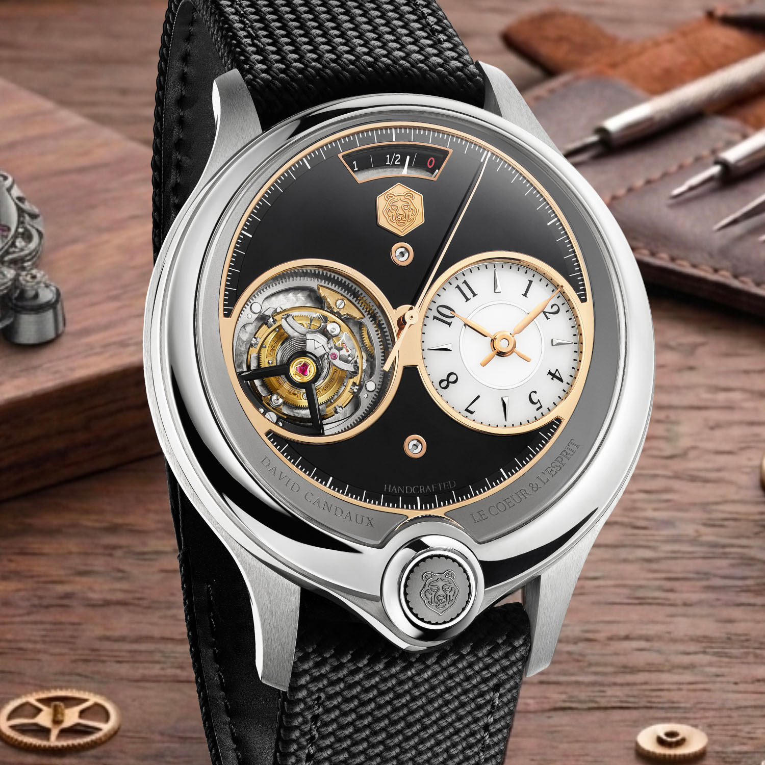 The New David Candaux Dc1 Platinum Art Of The Tourbillon The New David Candaux Dc1 Platinum Art Of The Tourbillon - Royal Watch Pk