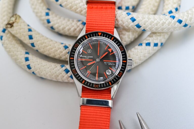 The Favre Leuba Deep Raider Revival Orange, A Colourful And Sporty Retro Diver