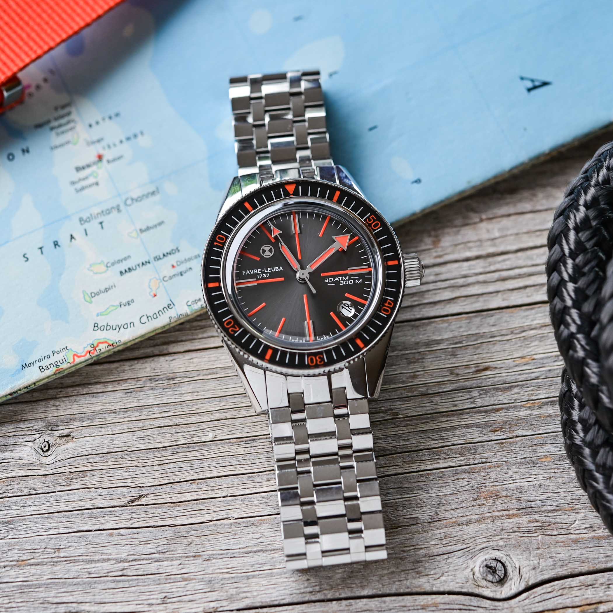 The Favre Leuba Deep Raider Revival Orange, A Colourful And Sporty Retro Diver - Royal Watch Pk