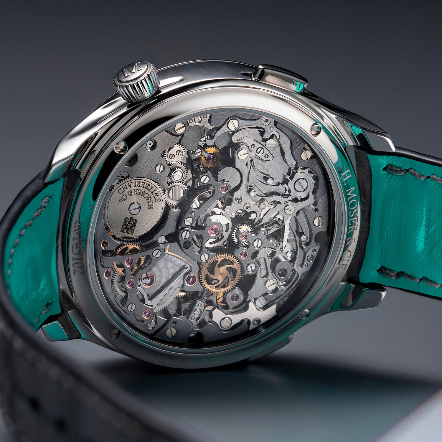 H. Moser & Cie. Endeavour Flyback Chronograph Dual Time Date - Royal Watch Pk