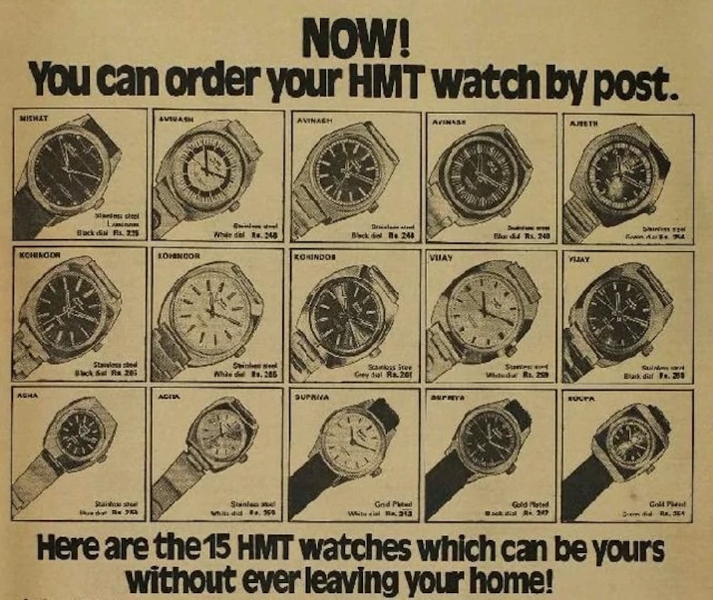 History Of Indian Watchmaking - Hmt Hindustan Machine Tools Watches - 5.Jpg