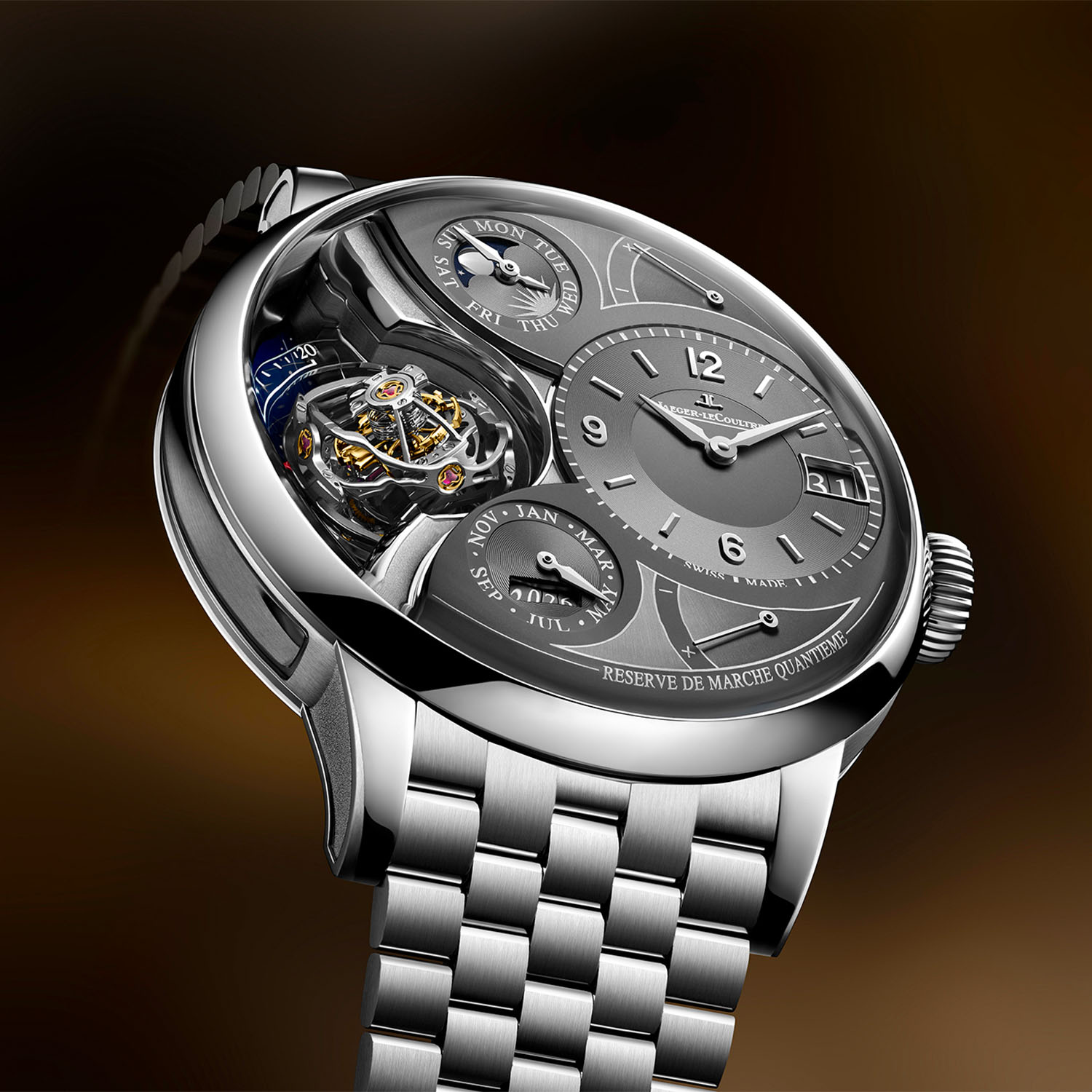 A New Platinum Version Of The Jaeger-Lecoultre Duometre Heliotourbillon Perpetual A New Platinum Version Of The Jaeger-Lecoultre Duometre Heliotourbillon Perpetual - Royal Watch Pk