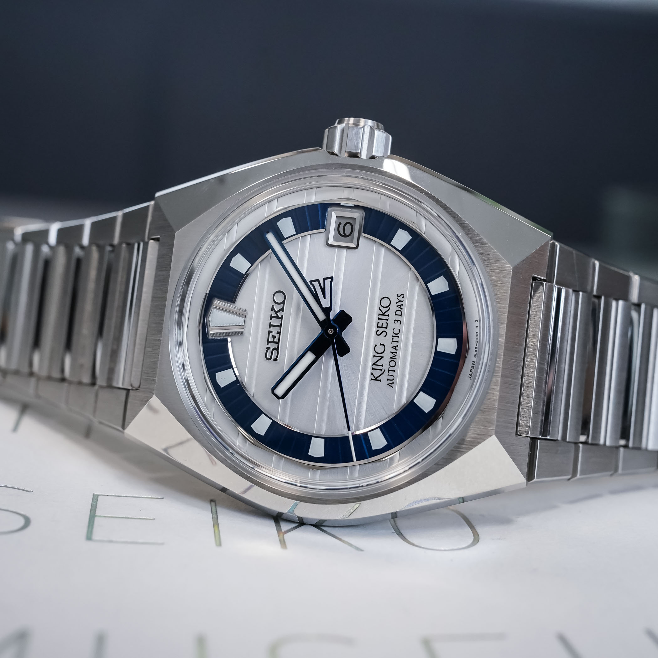 King Seiko Vanac Limited Edition 145Th Anniversary Seiko Blue Hkf004 Review - 1
