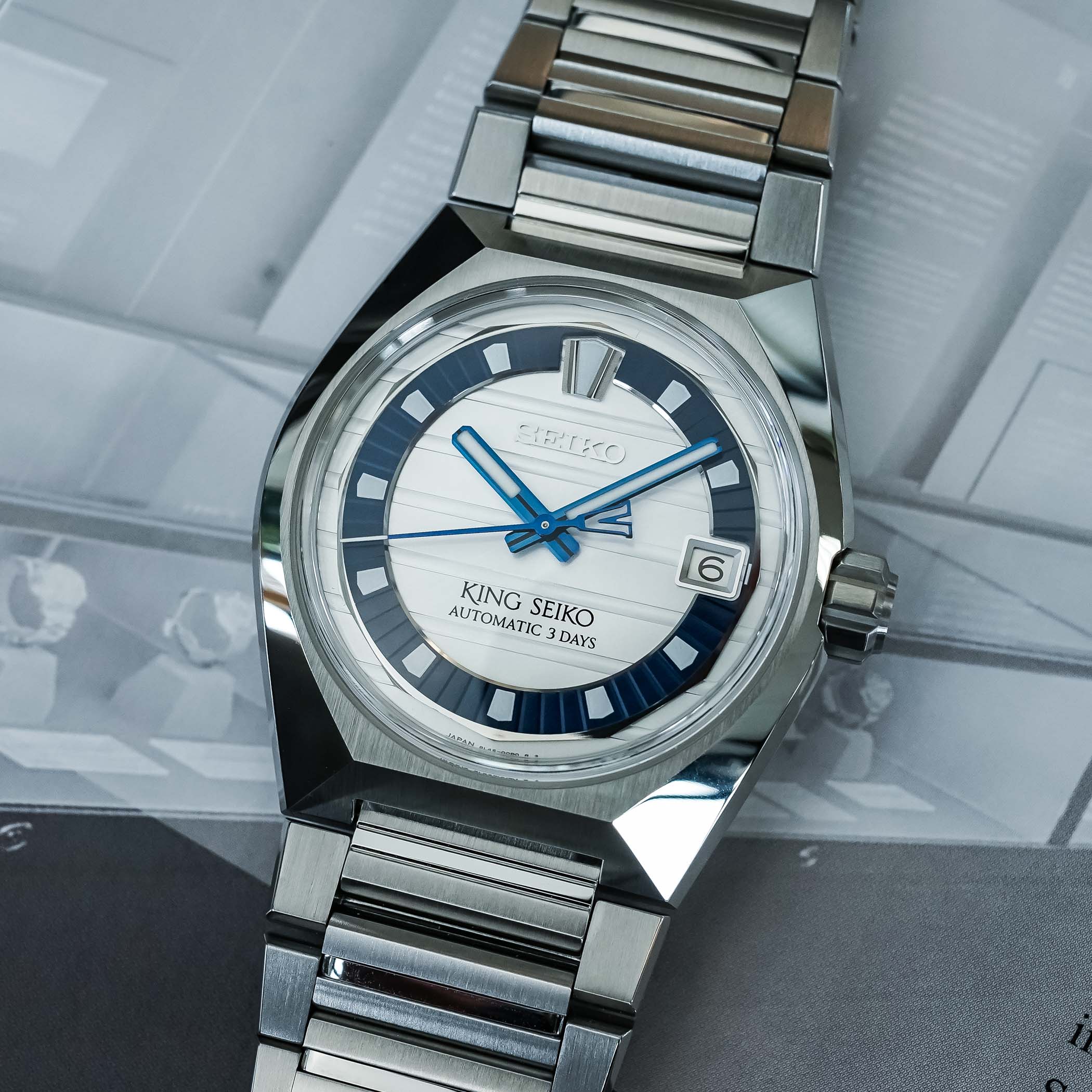 The King Seiko Vanac Limited Edition Hkf004 With Seiko Blue Dial - Royal Watch Pk