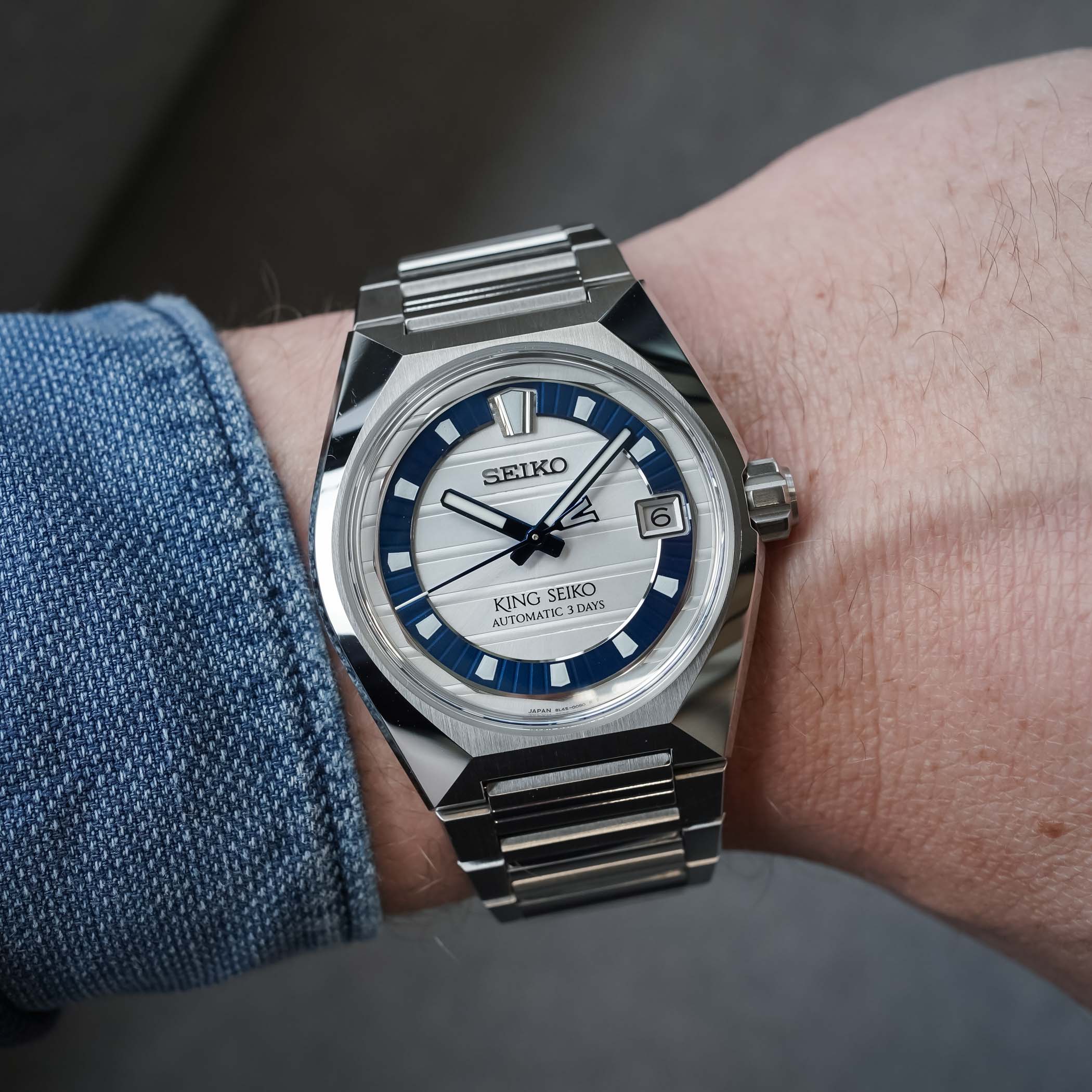 The King Seiko Vanac Limited Edition Hkf004 With Seiko Blue Dial - Royal Watch Pk