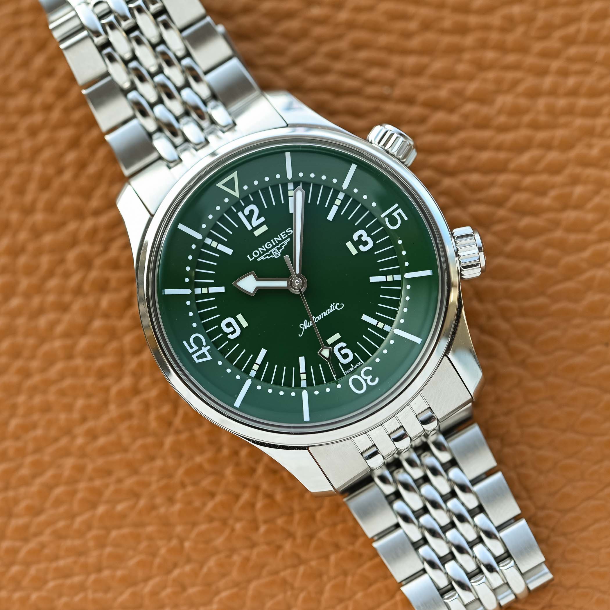 Longines Legend Diver 39Mm New Models 2024 Green Terracotta Anthracite Grey Review - 7 Longines Legend Diver 39Mm New Models 2024 Green Terracotta Anthracite Grey Review - 7