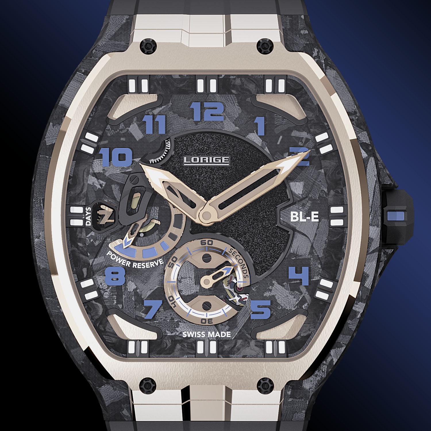 Lorige Bl-Evolution Bleu Asphalte Gold Edition - 5