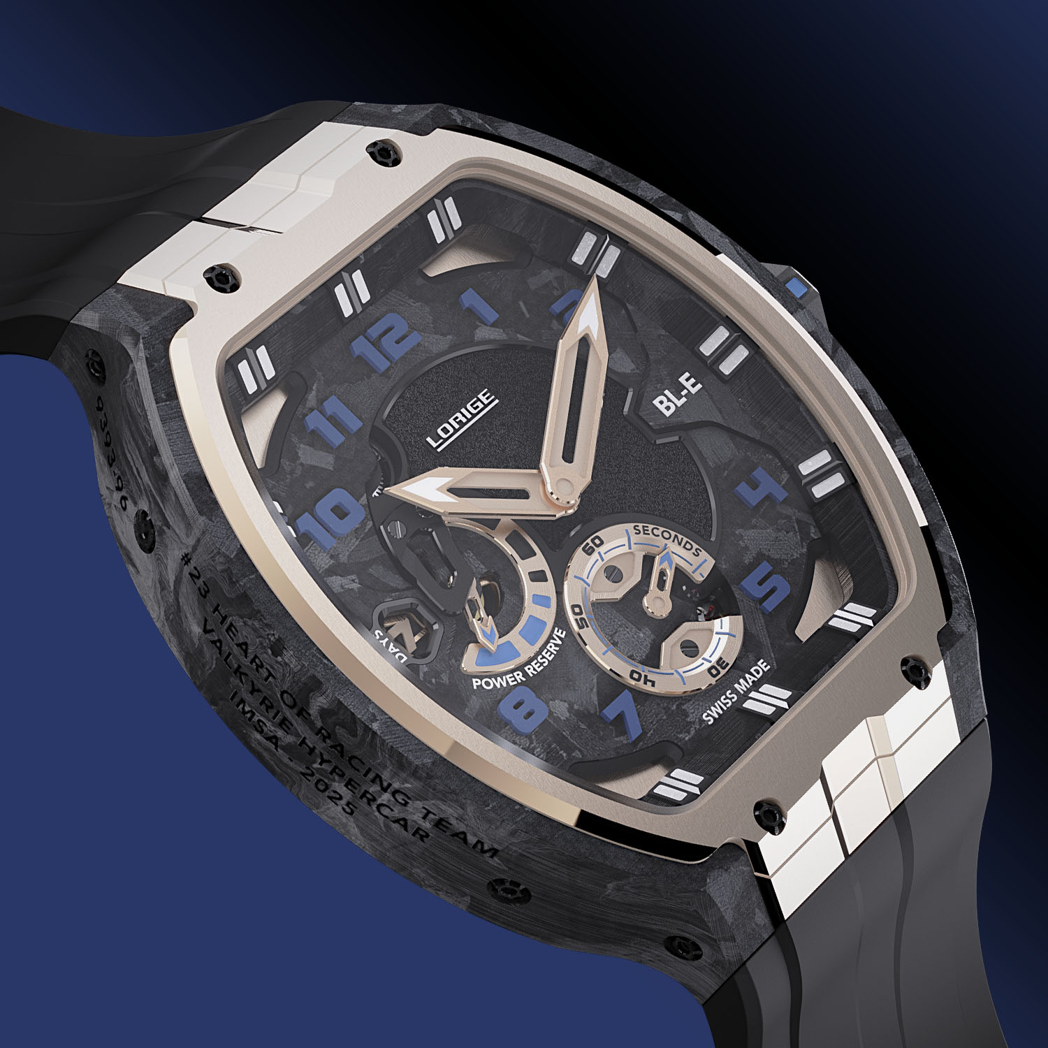 Lorige Bl-Evolution Bleu Asphalte Gold Edition - 6