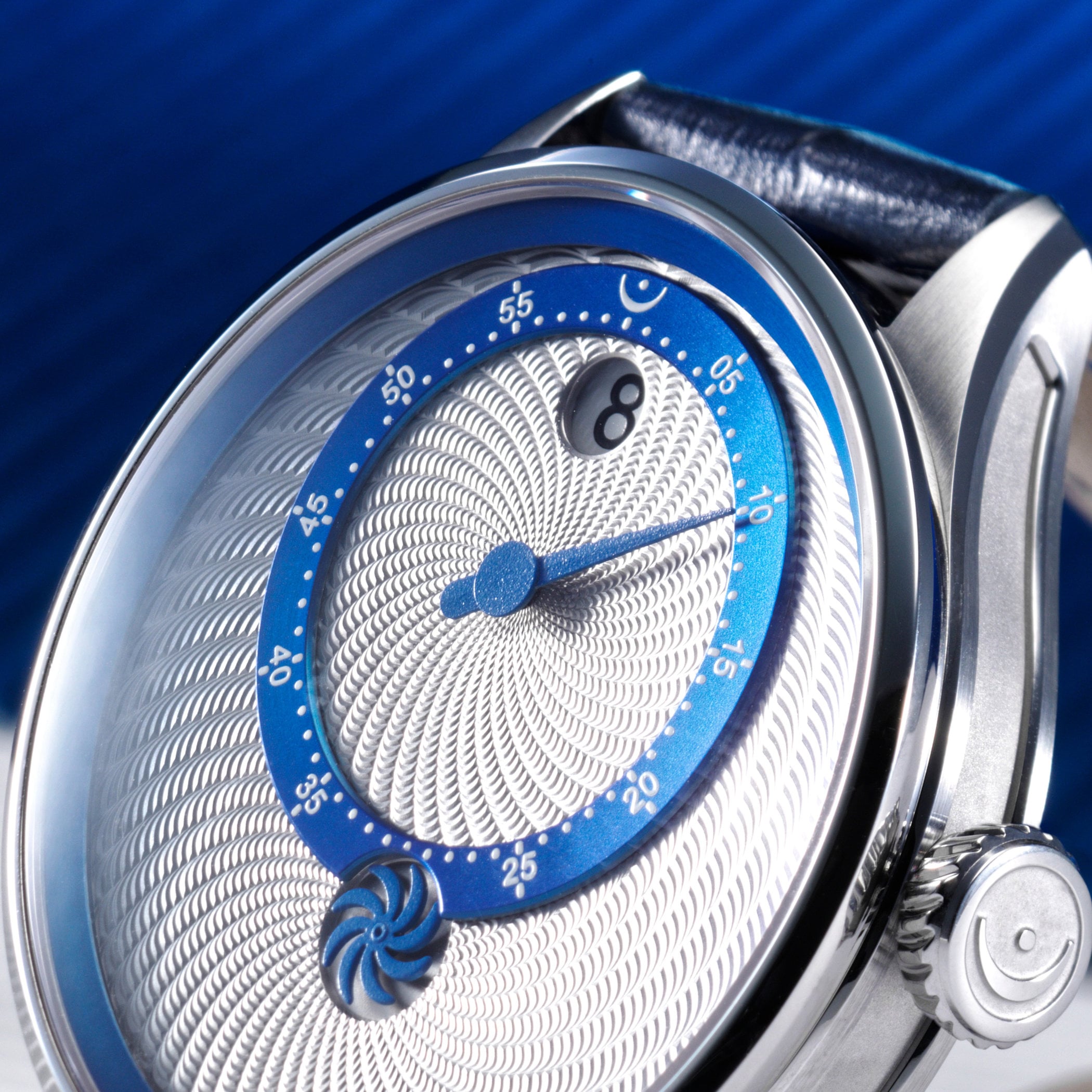 Meistesinger Souscription Panthero Jumping Hour Guilloché - 3