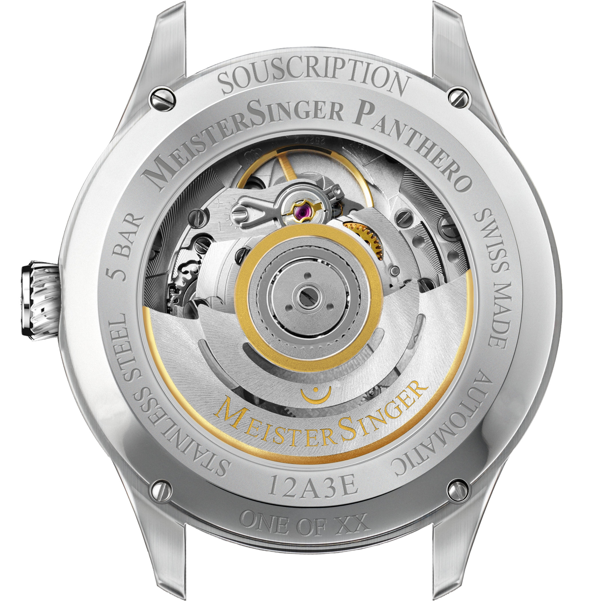 The New Meistersinger Souscription Panthero Jumping Hour Guilloché - Royal Watch Pk