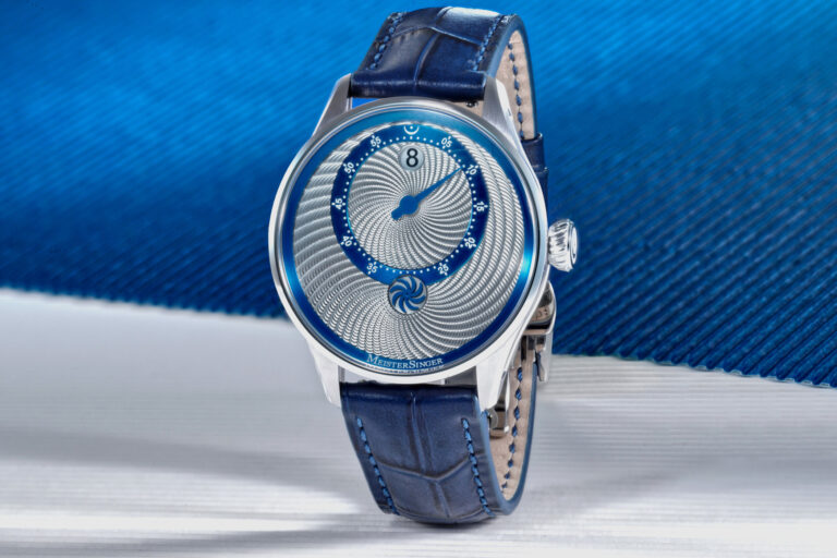 The New Meistersinger Souscription Panthero Jumping Hour Guilloché