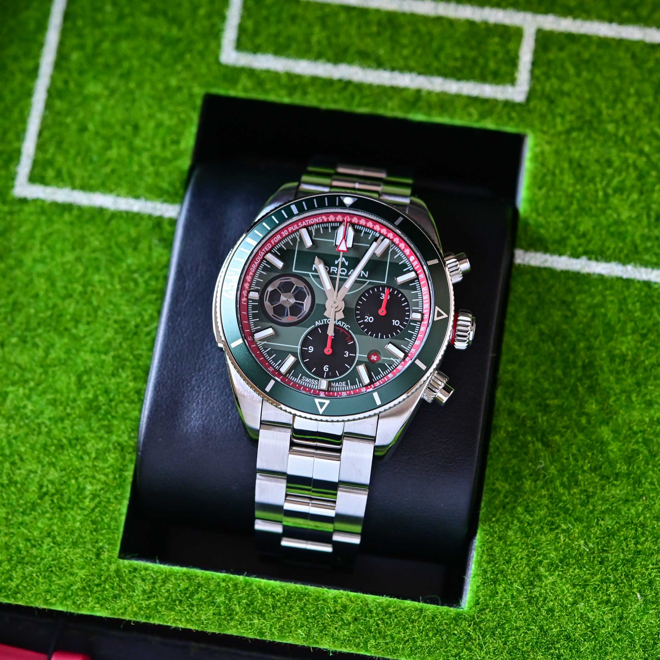 The Norqain Adventure Chrono Swiss Football National Team Limited Edition The Norqain Adventure Chrono Swiss Football National Team Limited Edition - Royal Watch Pk