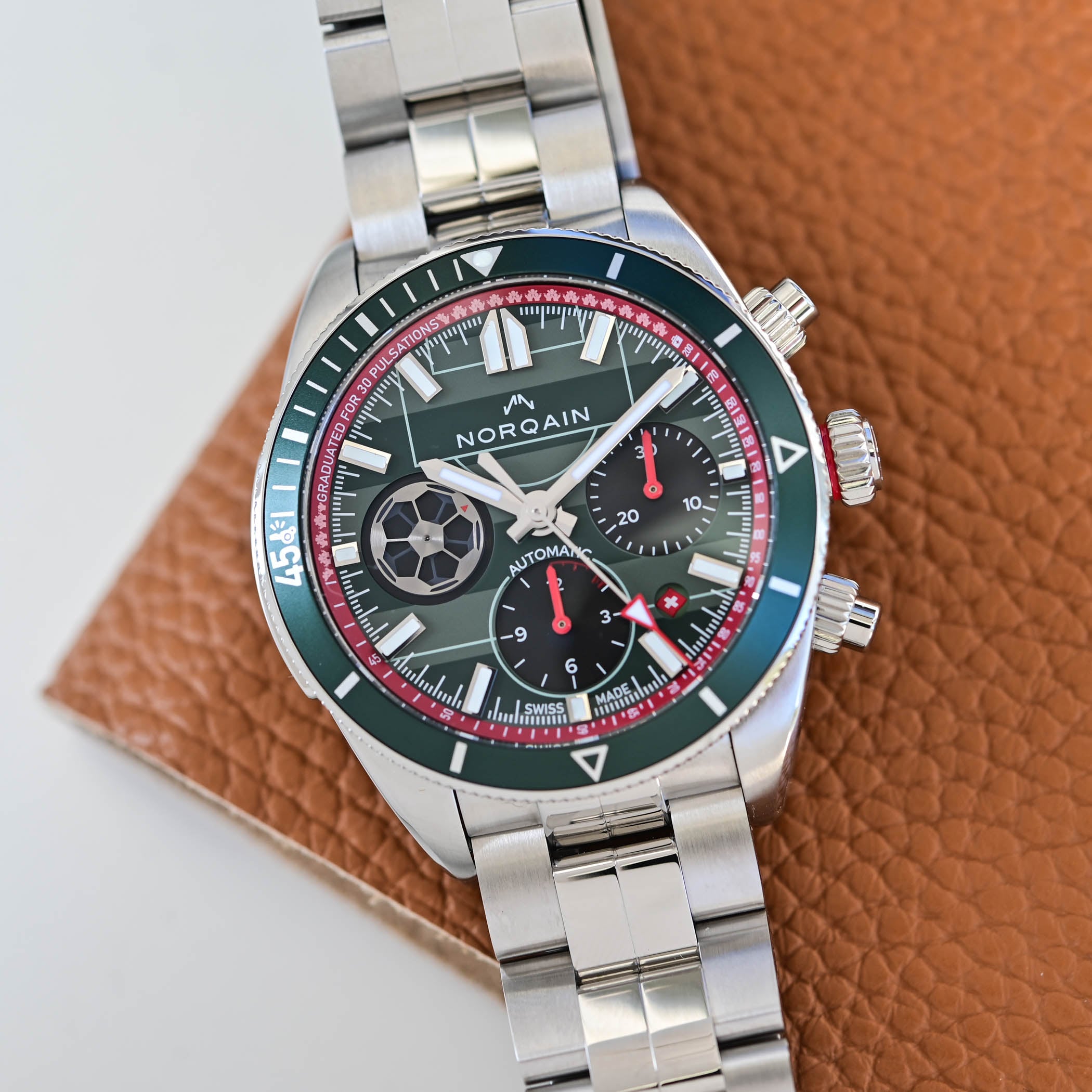 Norqain Adventure Chrono Swiss Football National Team Review - 3 Norqain Adventure Chrono Swiss Football National Team Review - 3