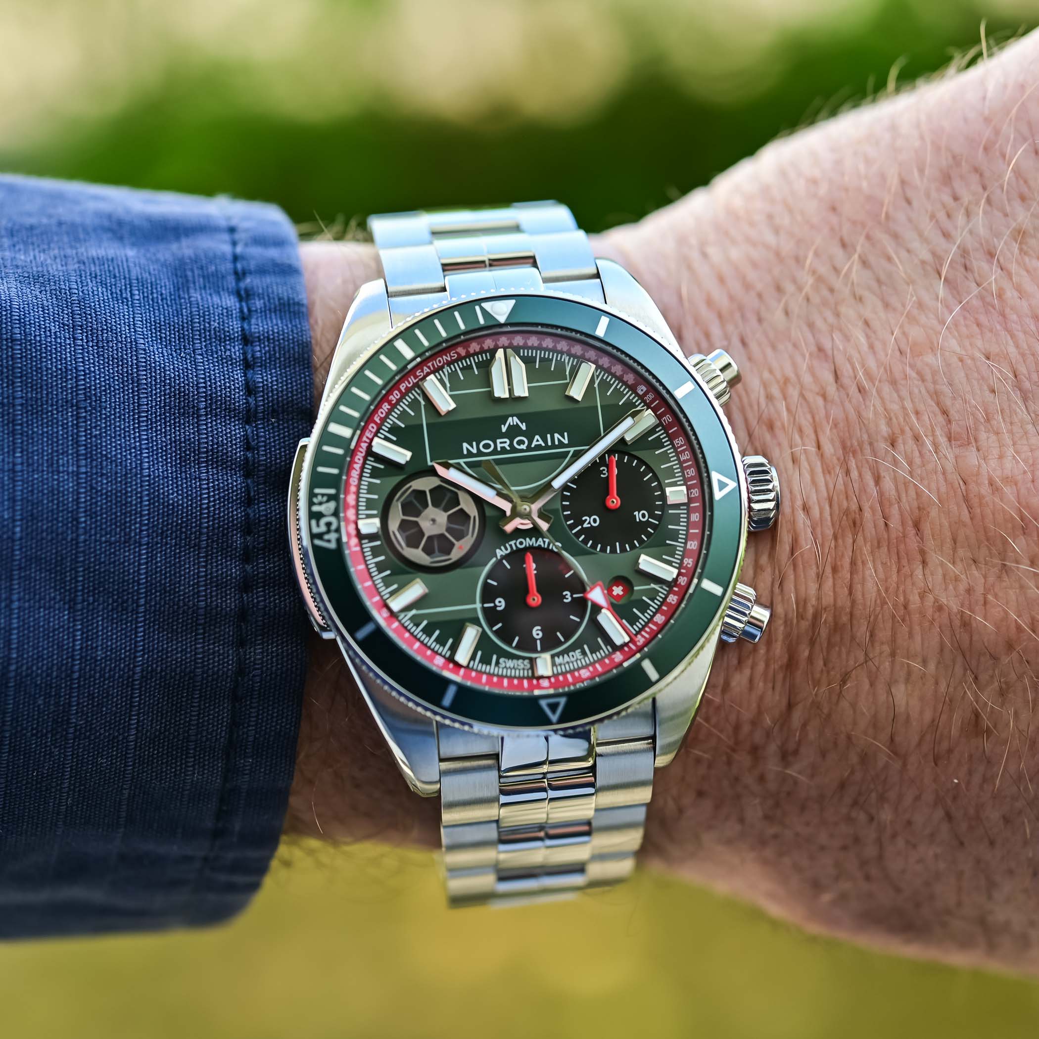 The Norqain Adventure Chrono Swiss Football National Team Limited Edition The Norqain Adventure Chrono Swiss Football National Team Limited Edition - Royal Watch Pk