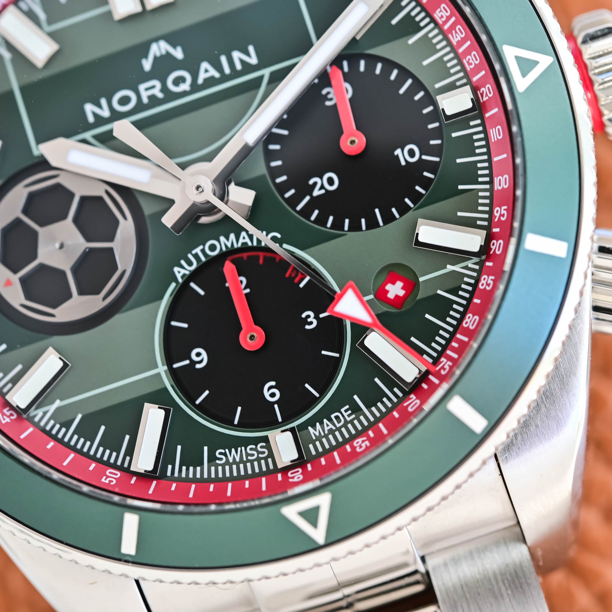 Norqain Adventure Chrono Swiss Football National Team Review - 7 Norqain Adventure Chrono Swiss Football National Team Review - 7
