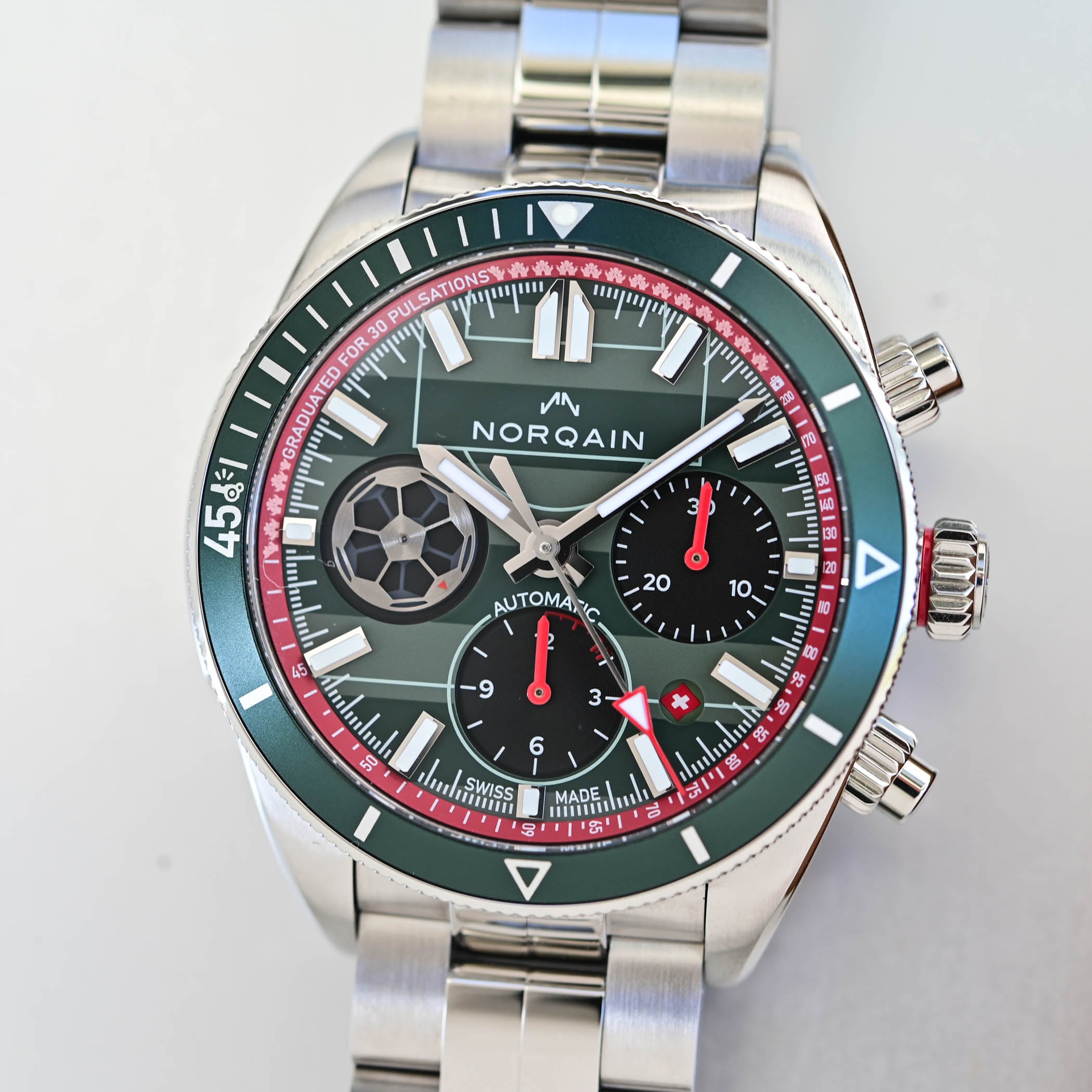 The Norqain Adventure Chrono Swiss Football National Team Limited Edition The Norqain Adventure Chrono Swiss Football National Team Limited Edition - Royal Watch Pk