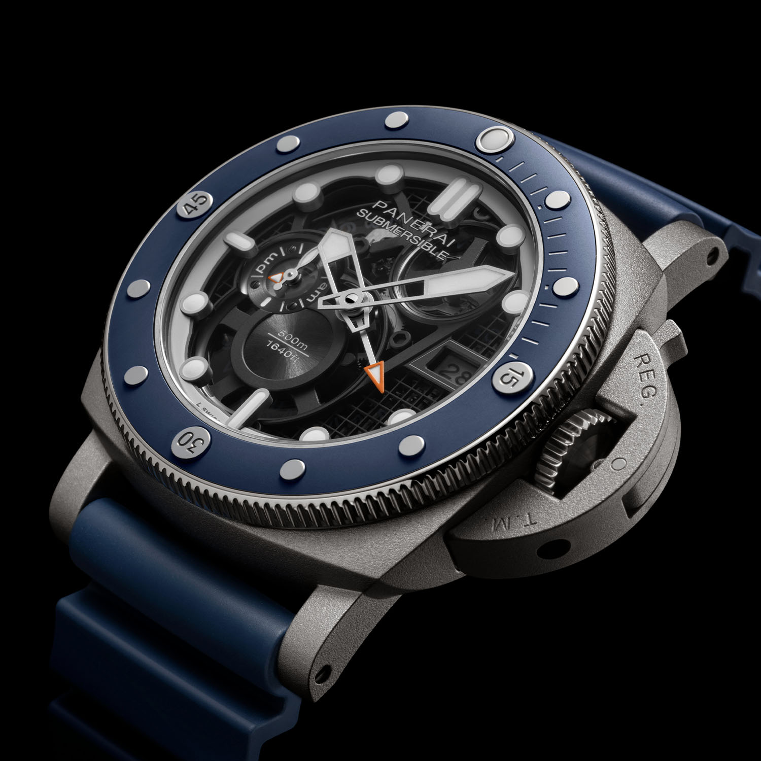 Panerai Gets Technical With The New Submersible Gmt Pam01495 - Royal Watch Pk